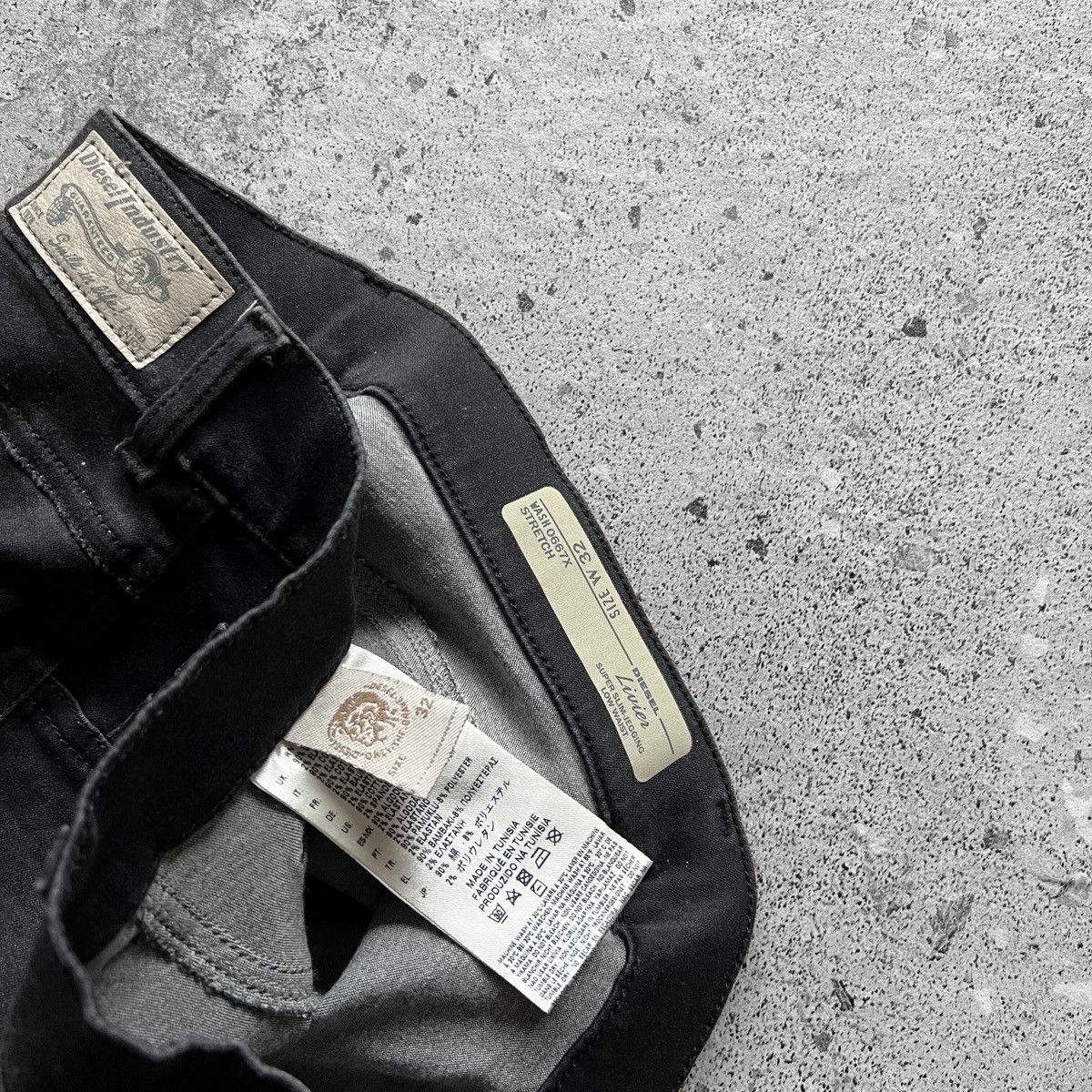Designer × Diesel Diesel Livier Womens Black Super Slim-Jegging Stretch Jeans Size 30" / US 8 / IT 44 - 8 Thumbnail