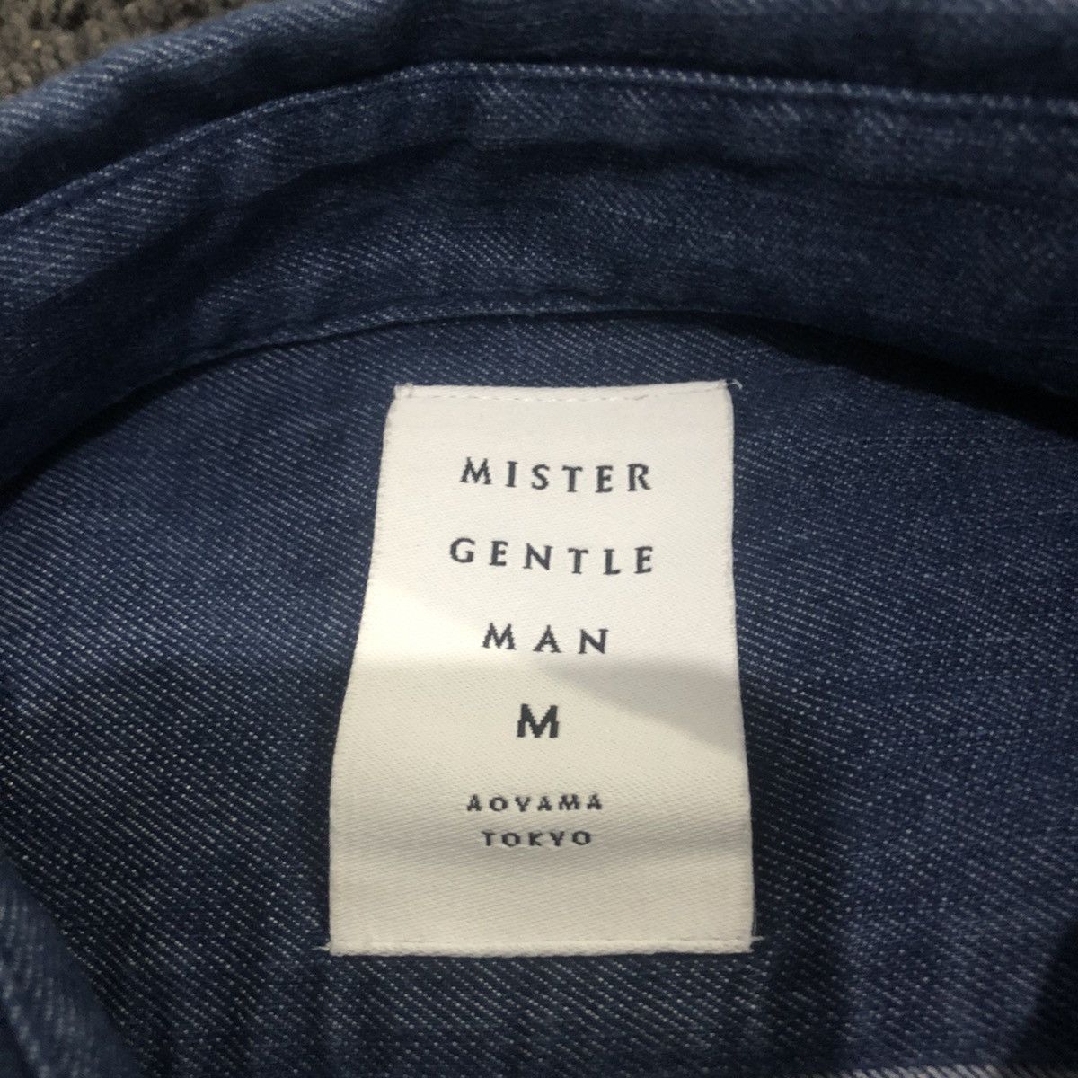 Japanese Brand × Mr. Gentleman Mr. Gentleman Dungaree long sleeves denim blue Size US M / EU 48-50 / 2 - 7 Thumbnail