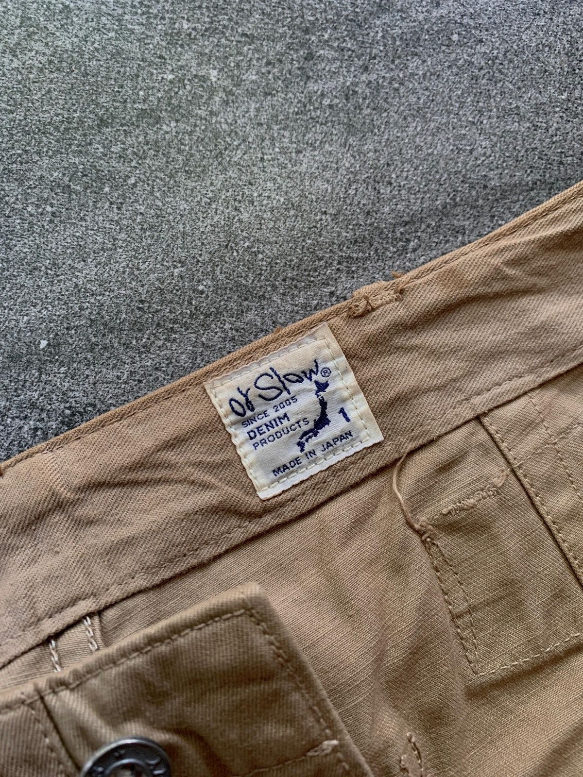Orslow FREE TAX! Buckle Back Work Pants Size US 31 - 10 Thumbnail
