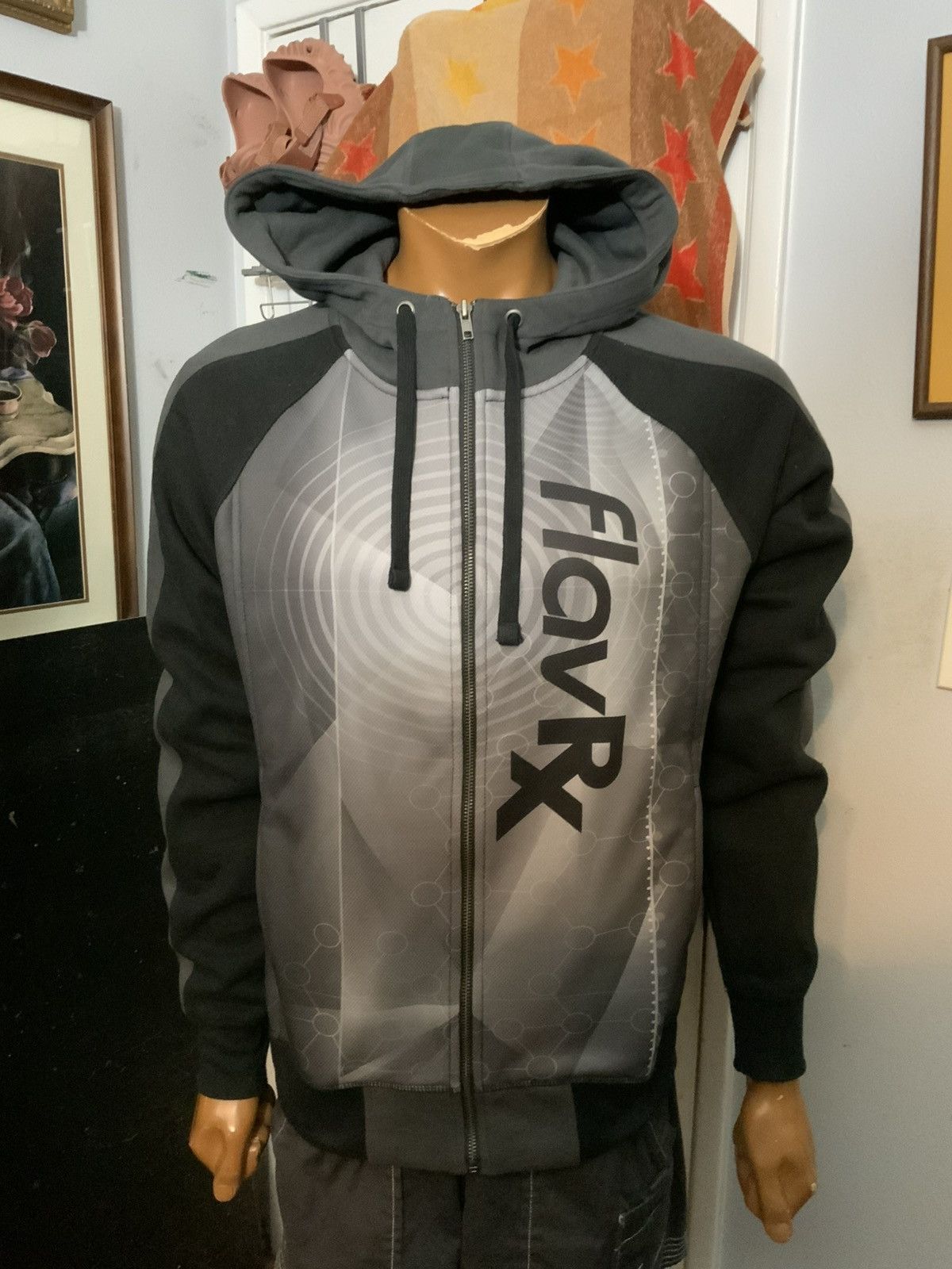 Other Flav RX Brand Flavrxtracts Cannabis Zip Fleece Smoke Hoodie Size US S / EU 44-46 / 1 - 8 Thumbnail