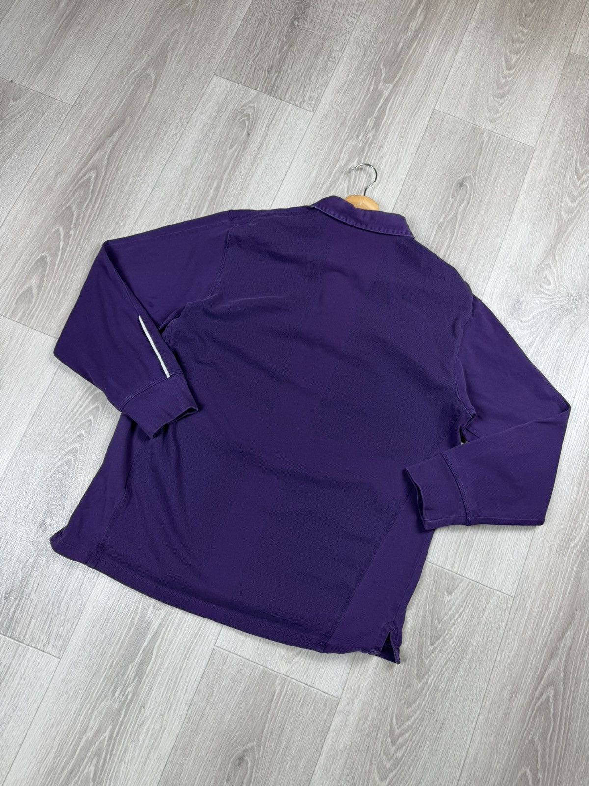 Nike Nike England 2009-2010 Away Longsleeve Rugby Shirt Purple Size US L / EU 52-54 / 3 - 11 Thumbnail