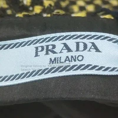 Prada Elegant Wool Blend Flared Skirt by Prada. Size 22" - 4 Thumbnail