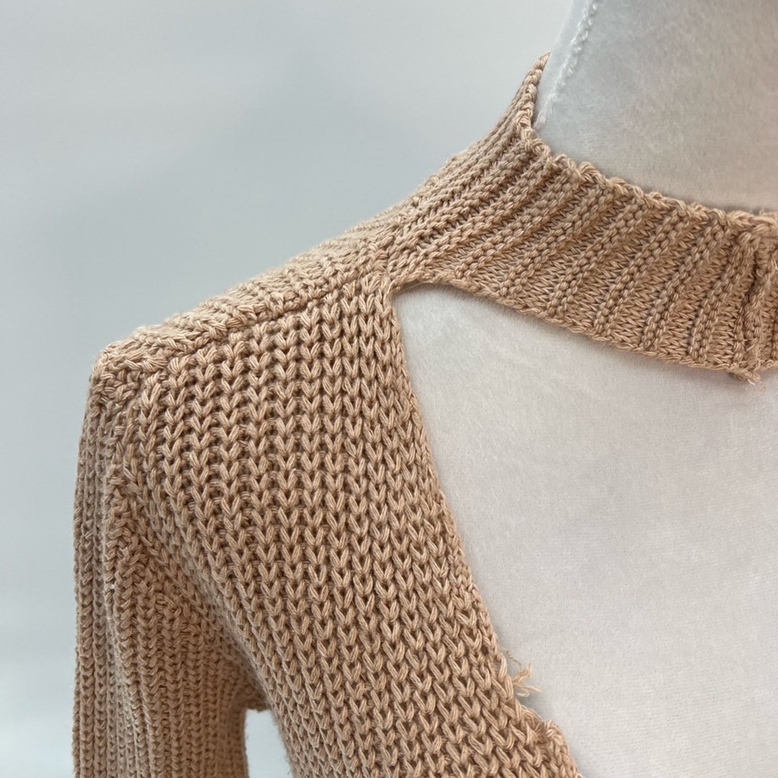& Other Stories BOOHOO PLUS CHOKER SIDE SPLIT SWEATER Sz 12 Size XL / US 12-14 / IT 48-50 - 4 Thumbnail