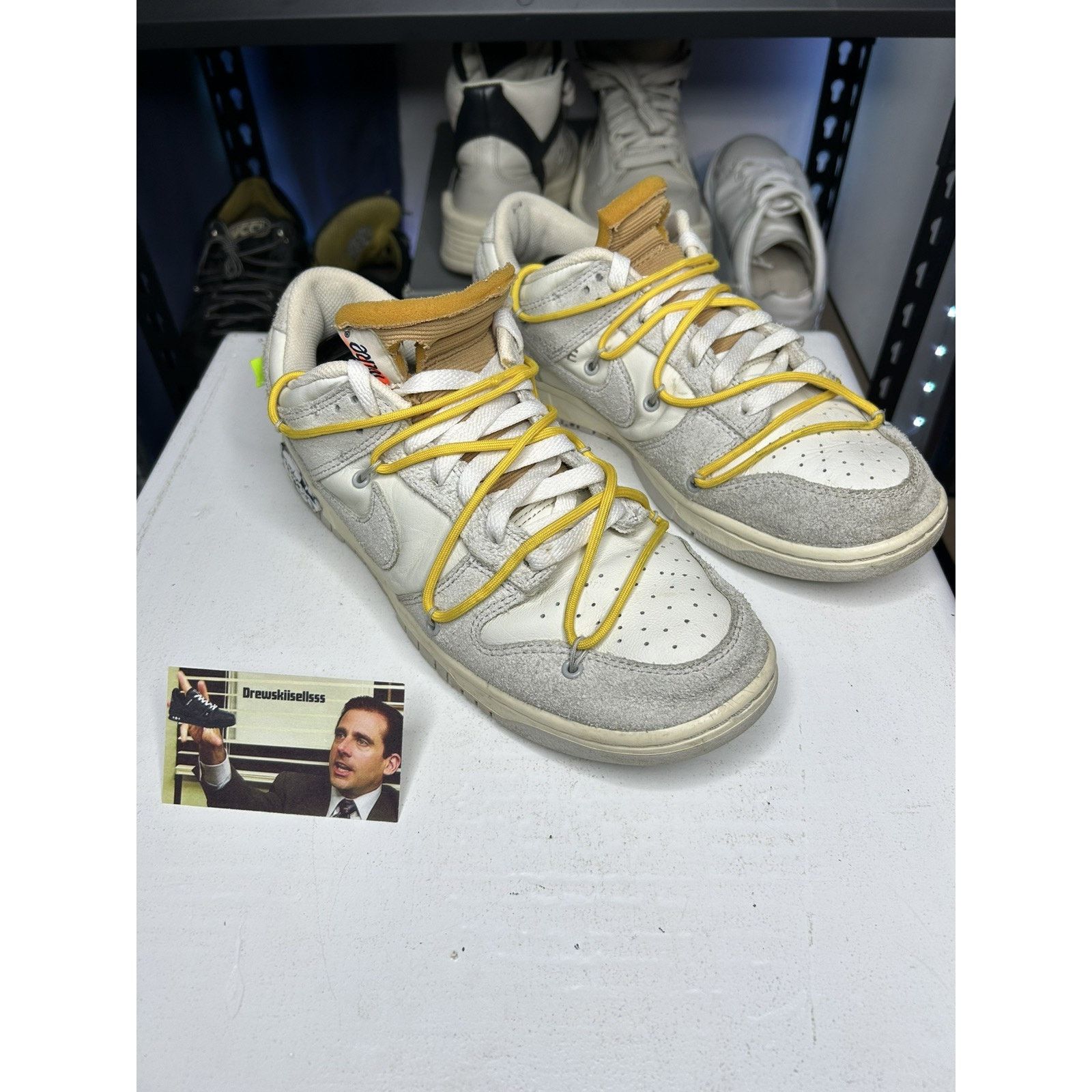 Nike × Off-White Nike Dunk Low Off-White Lot 49 | Grailed