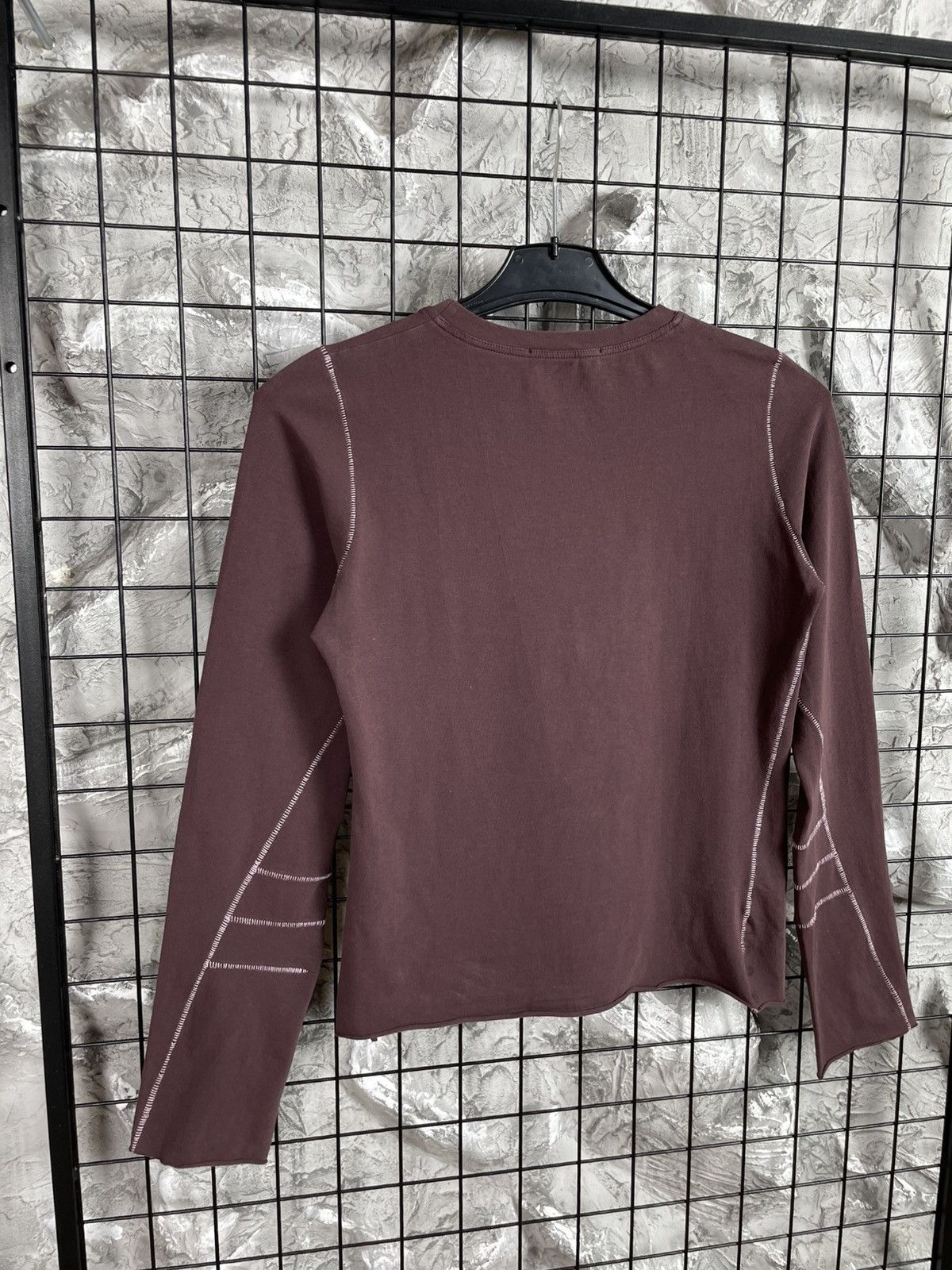 Marithe + Francois Girbaud M+ Francois Girbaud Rare Avant Garde Contrast Stitch Y2K Top Size S / US 4 / IT 40 - 5 Thumbnail