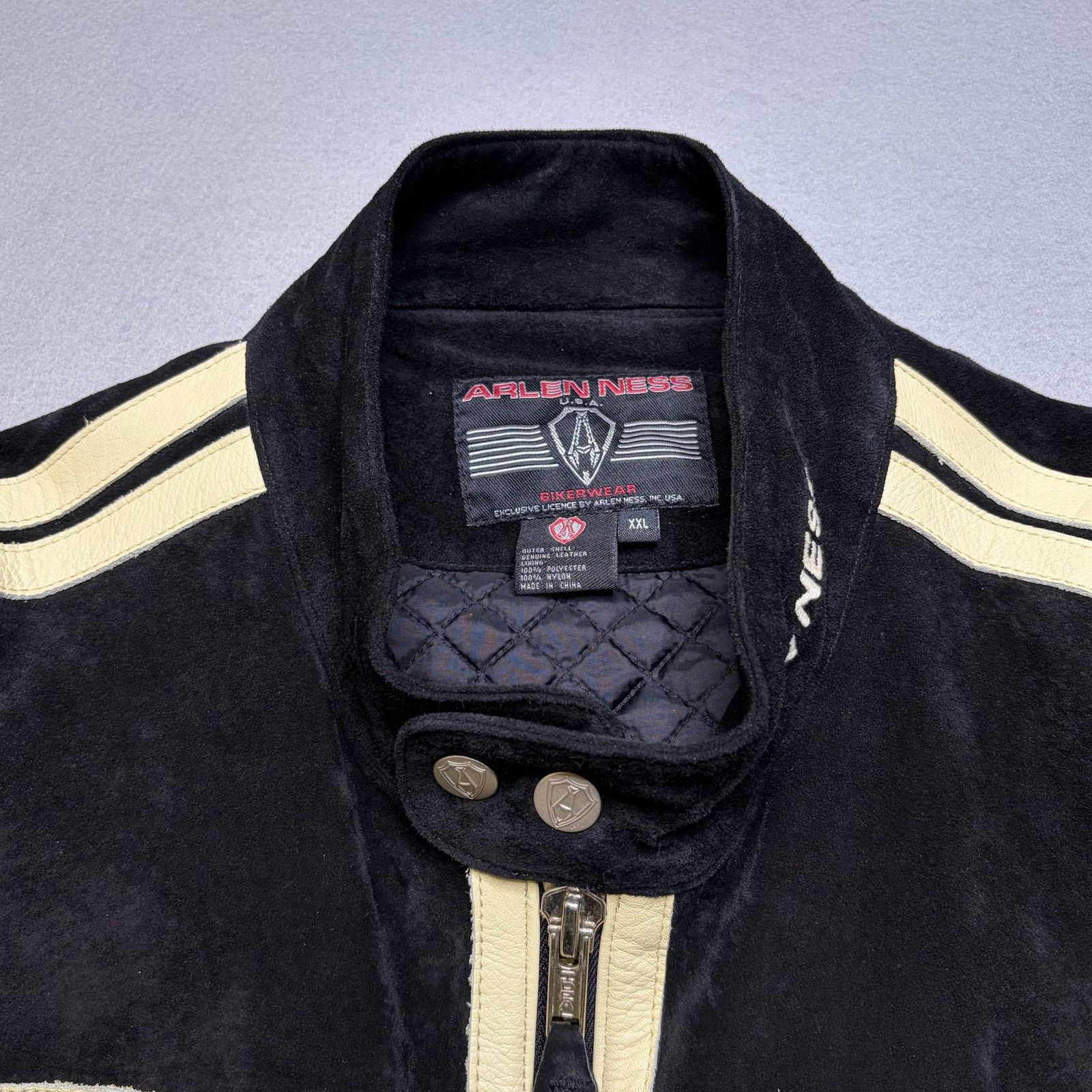 Other Arlen Ness Leather Motorcycle Jacket XXL Racing Biker Y2K Size US XXL / EU 58 / 5 - 13 Thumbnail