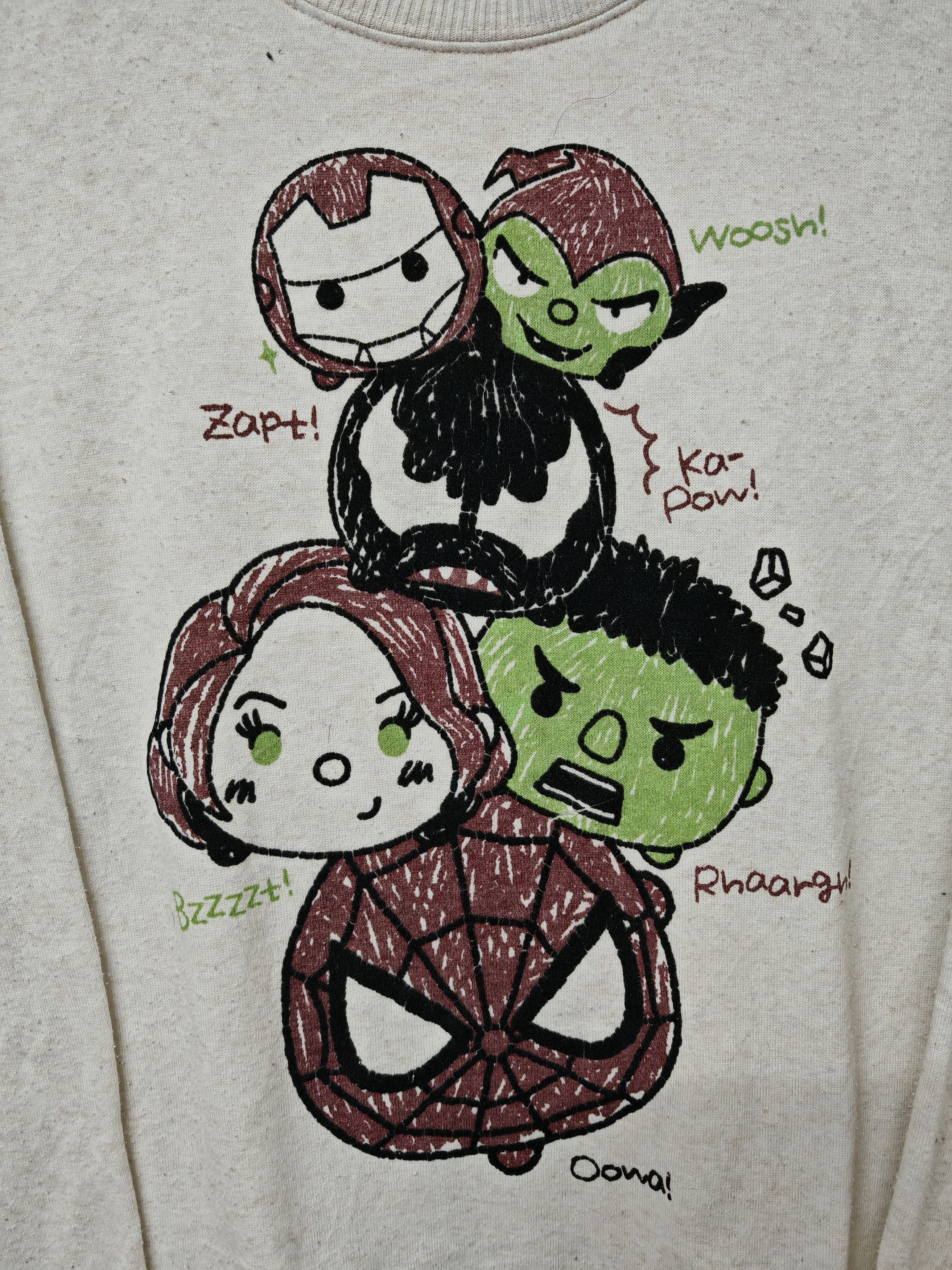 Marvel Comics Marvel Cartoon Picture Sweatshirt Size US M / EU 48-50 / 2 - 2 Thumbnail