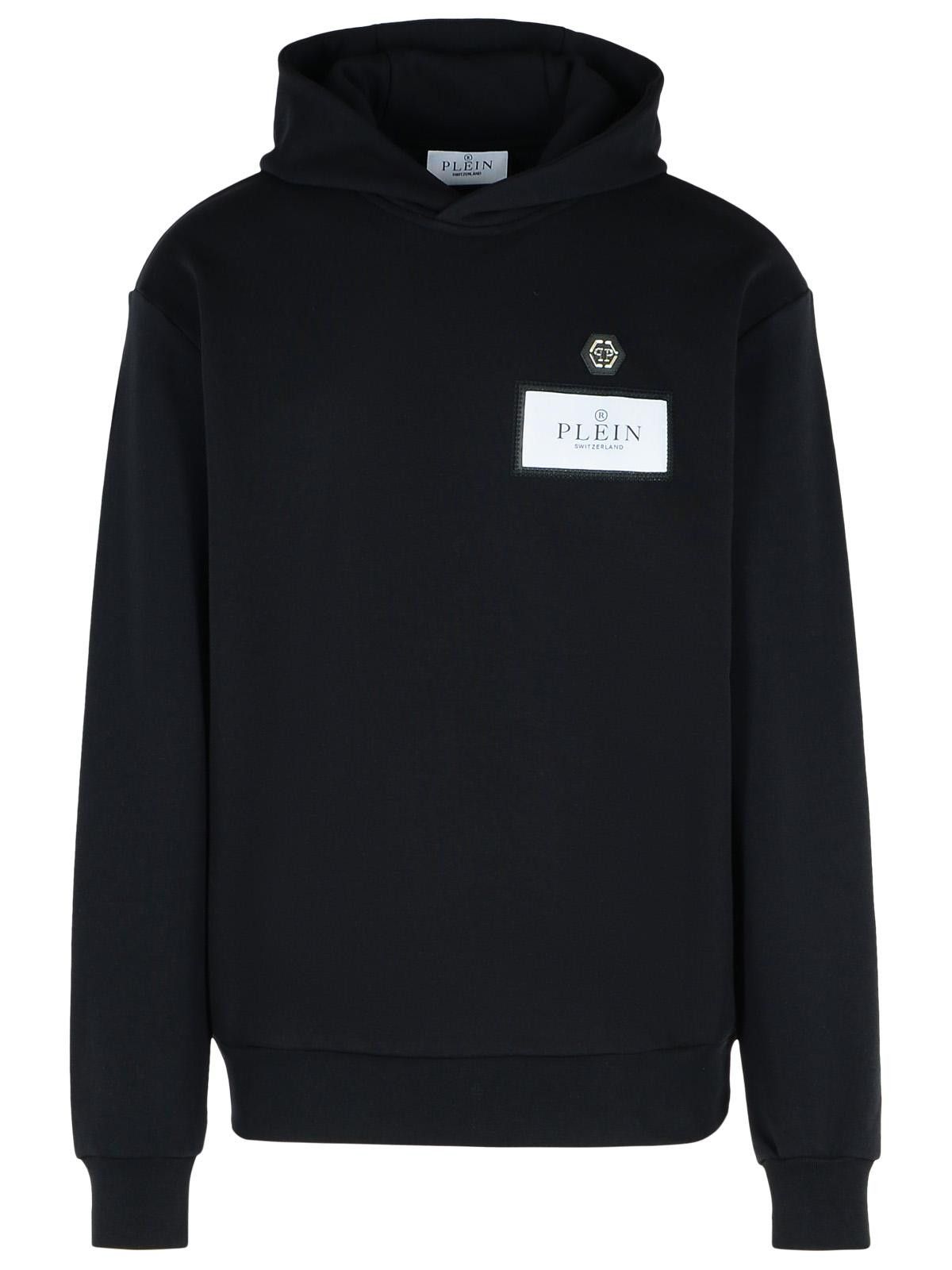 Philipp Plein PHILIPP PLEIN Black Cotton Blend Sweatshirt Size US L / EU 52-54 / 3 - 1 Thumbnail
