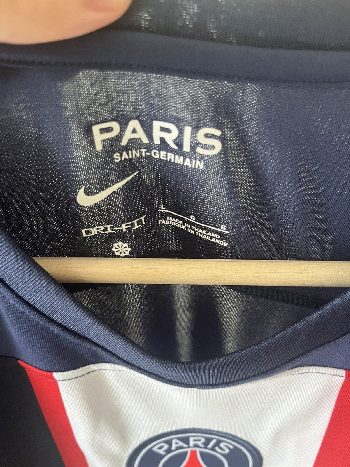 Nike PSG 22/23 Home Shirt Size US L / EU 52-54 / 3 - 4 Thumbnail