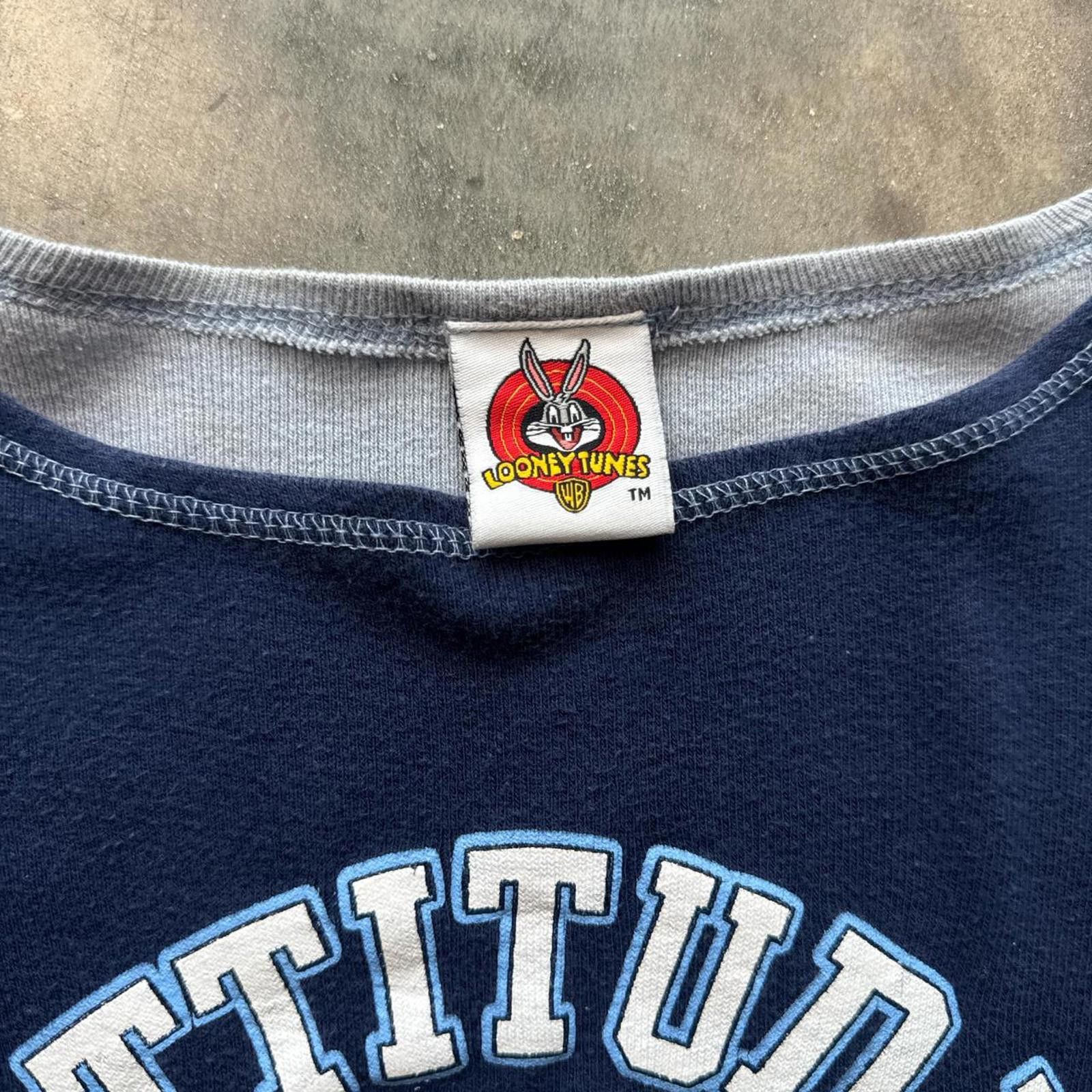 Other Tunes Tweety Bird Graphic Long Sleeve Vintage Y2k T-Shirt Size S / US 4 / IT 40 - 4 Thumbnail