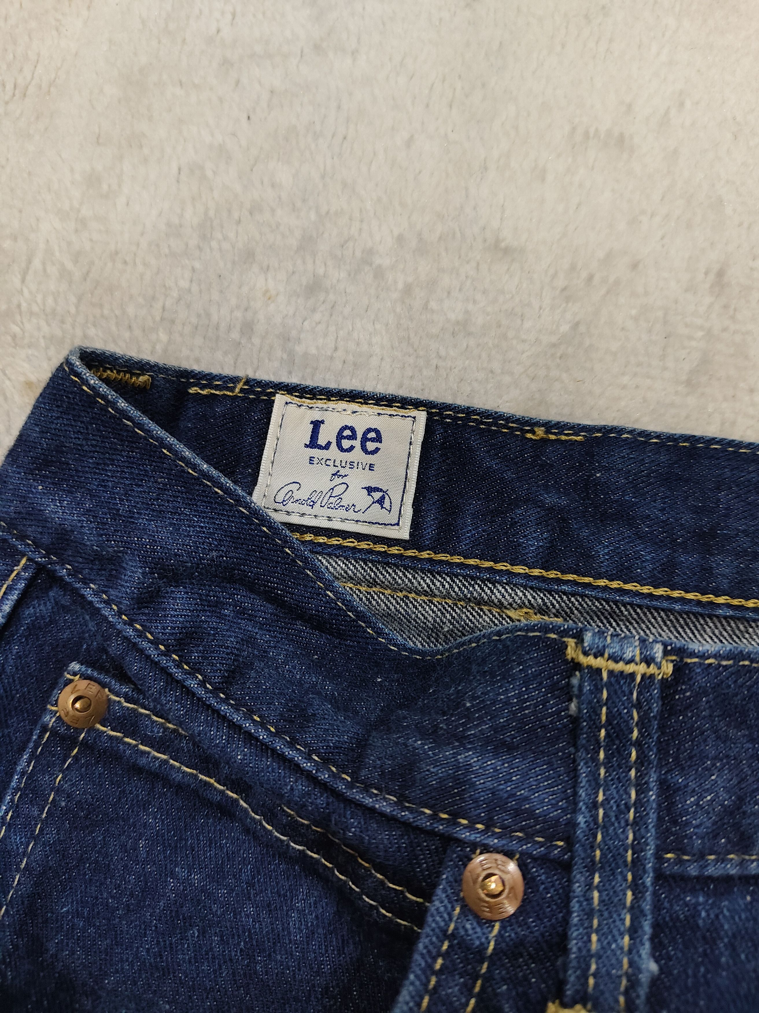 (+)PEOPLE × Japanese Brand × Lee 💥 LEE x Arnold Palmer Exclusive High Waist Ballon Jeans Size 30" / US 8 / IT 44 - 8 Thumbnail
