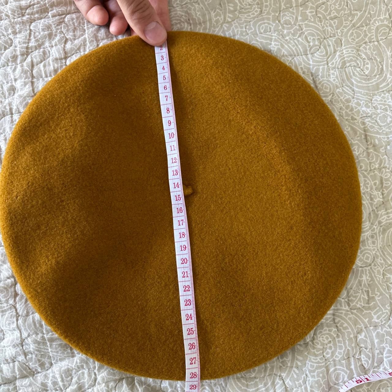Other Pierre Laulhere PARIS Wool Beret Mustang Yellow Unisex Hat Size ONE SIZE - 8 Thumbnail