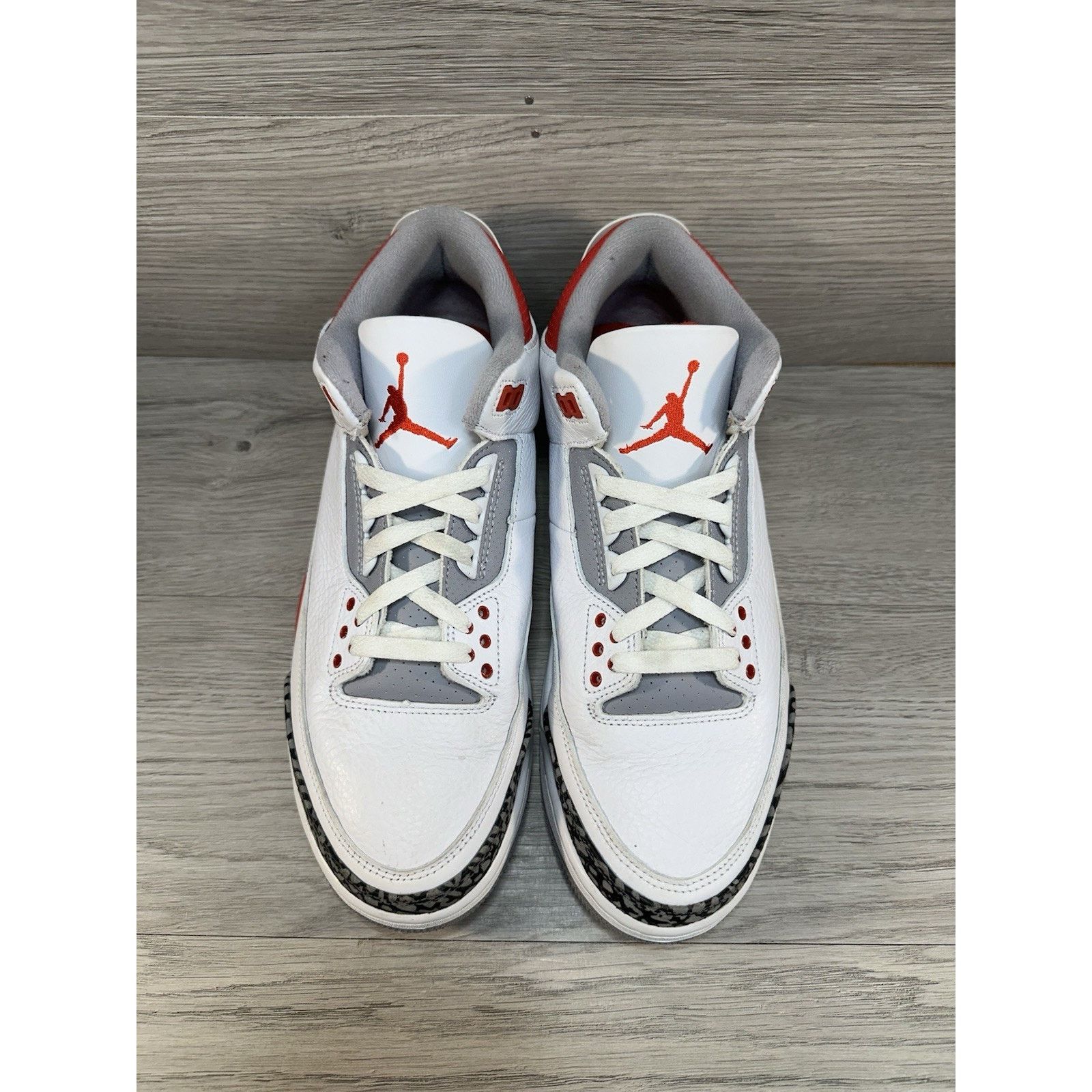 Jordan Brand Jordan 3 Retro Fire Red - Size 10 Size US 10 / EU 43 - 4 Thumbnail