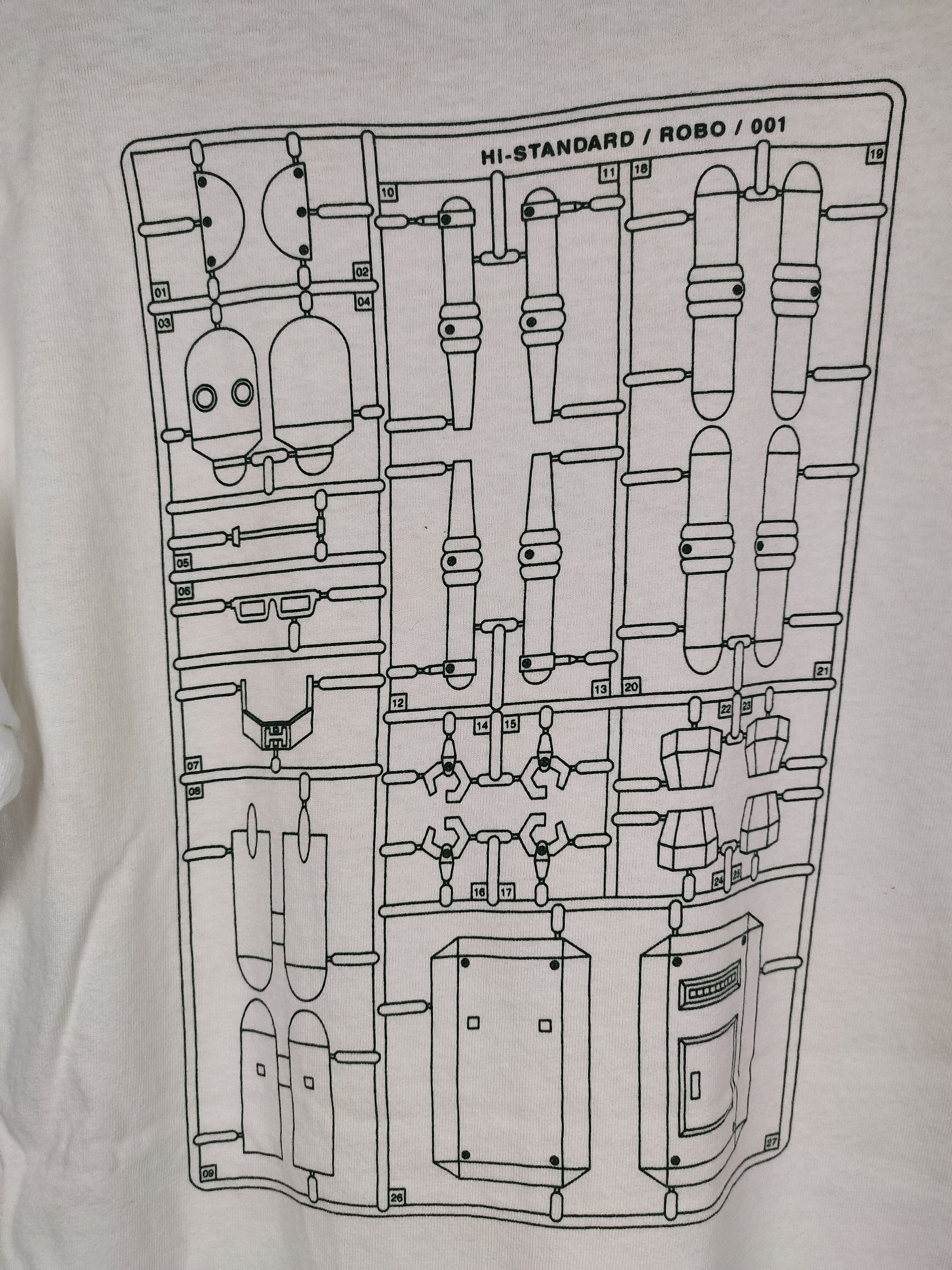 Band Tees × Japanese Brand × Vintage Vintage 2000 Hi Standard Band Shirt Size US S / EU 44-46 / 1 - 5 Thumbnail