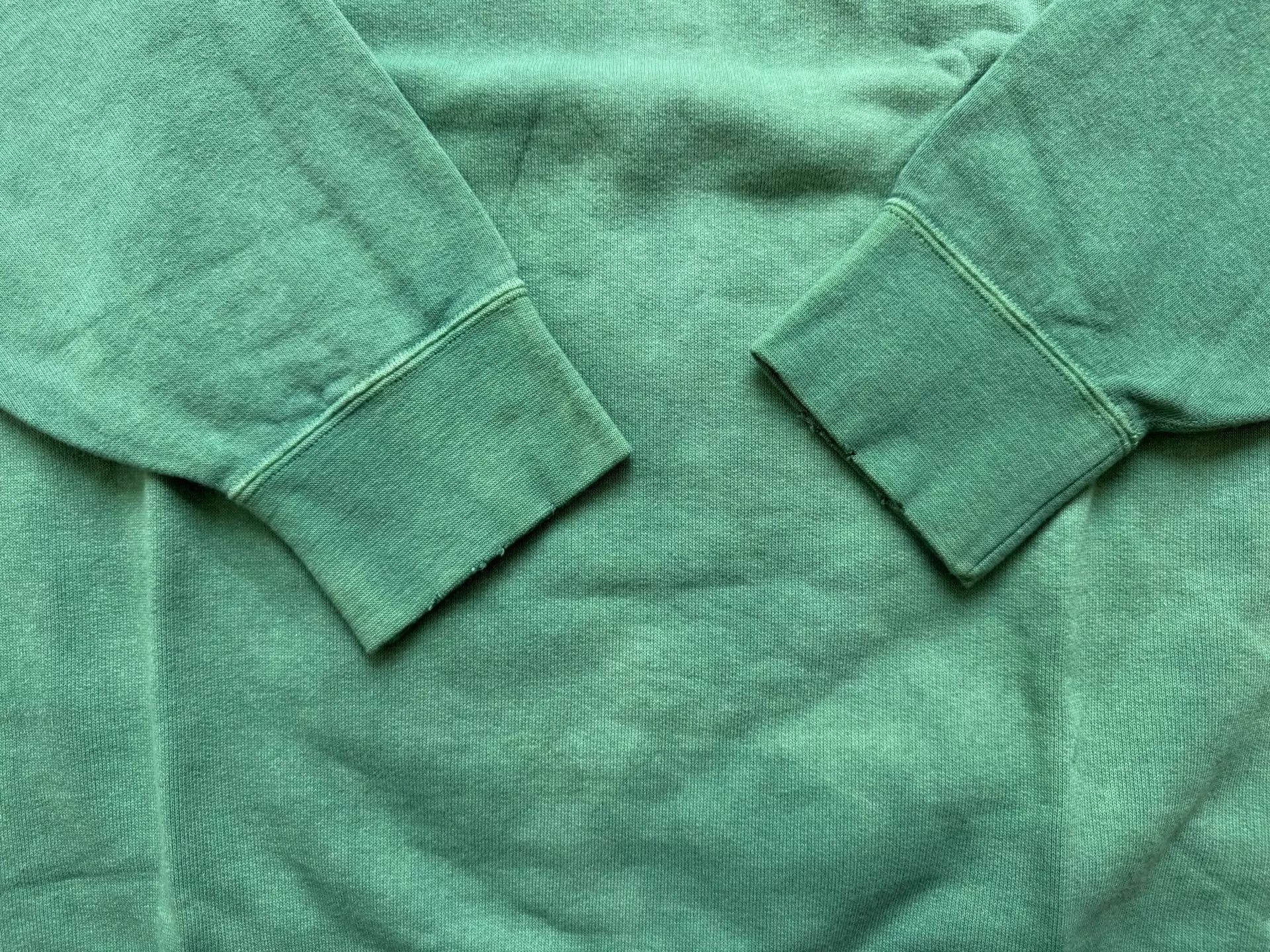 Visvim VISVIM 20SS JUMBO SWEAT L/S UNEVEN DYE CREWNECK GREEN 5 Size US XXL / EU 58 / 5 - 6 Thumbnail