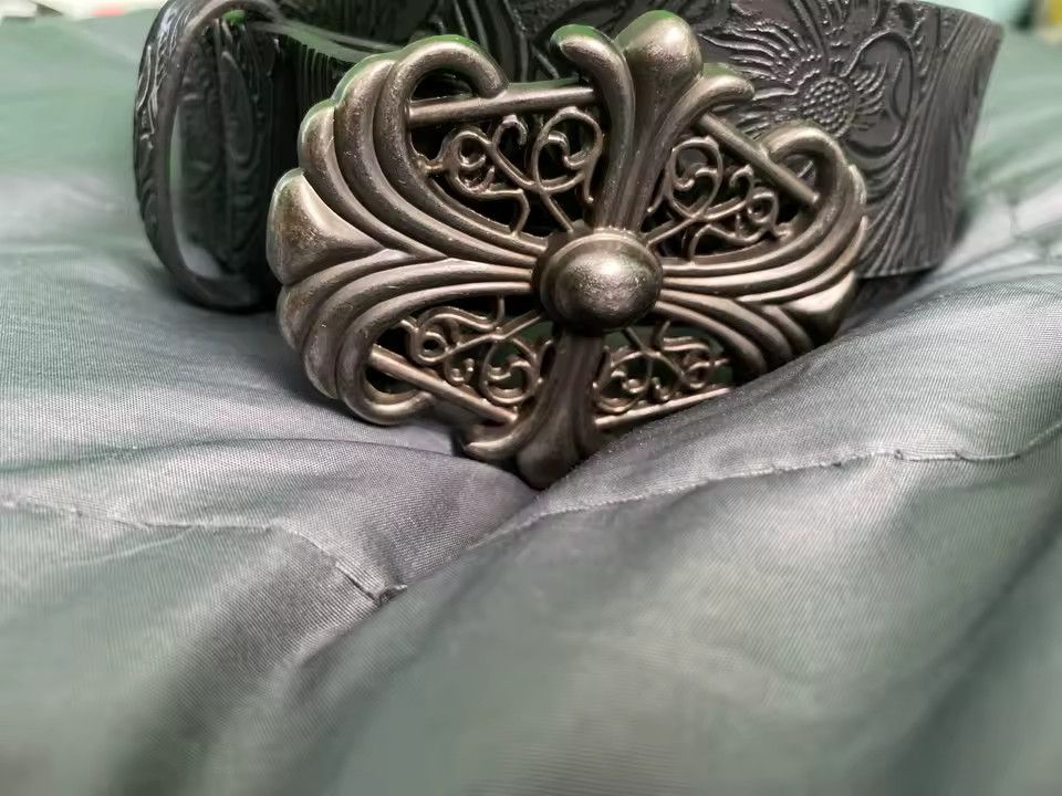 Japanese Brand Retro Punk Rock Y2K Belts Size 46 - 2 Thumbnail