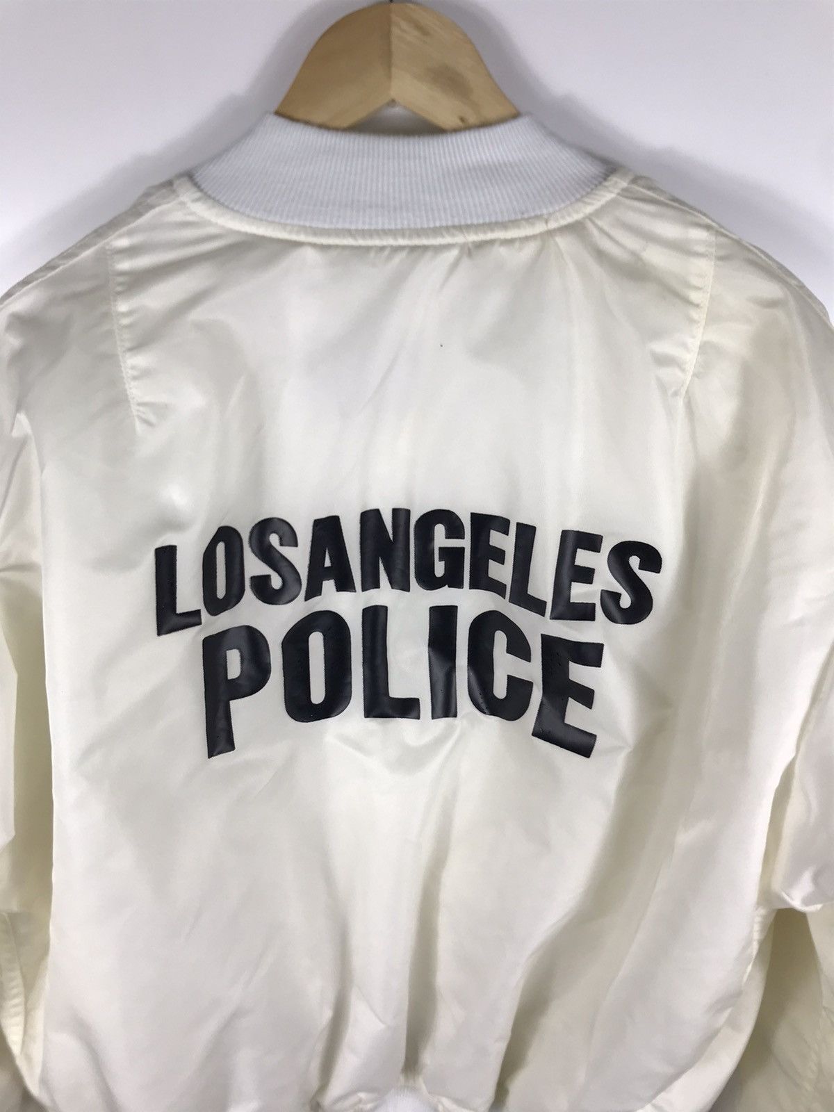 Vintage ⚡️Vintage Ma-1 Hope Mfg Los Angeles Police Bomber Jacket Size US XL / EU 56 / 4 - 17 Thumbnail