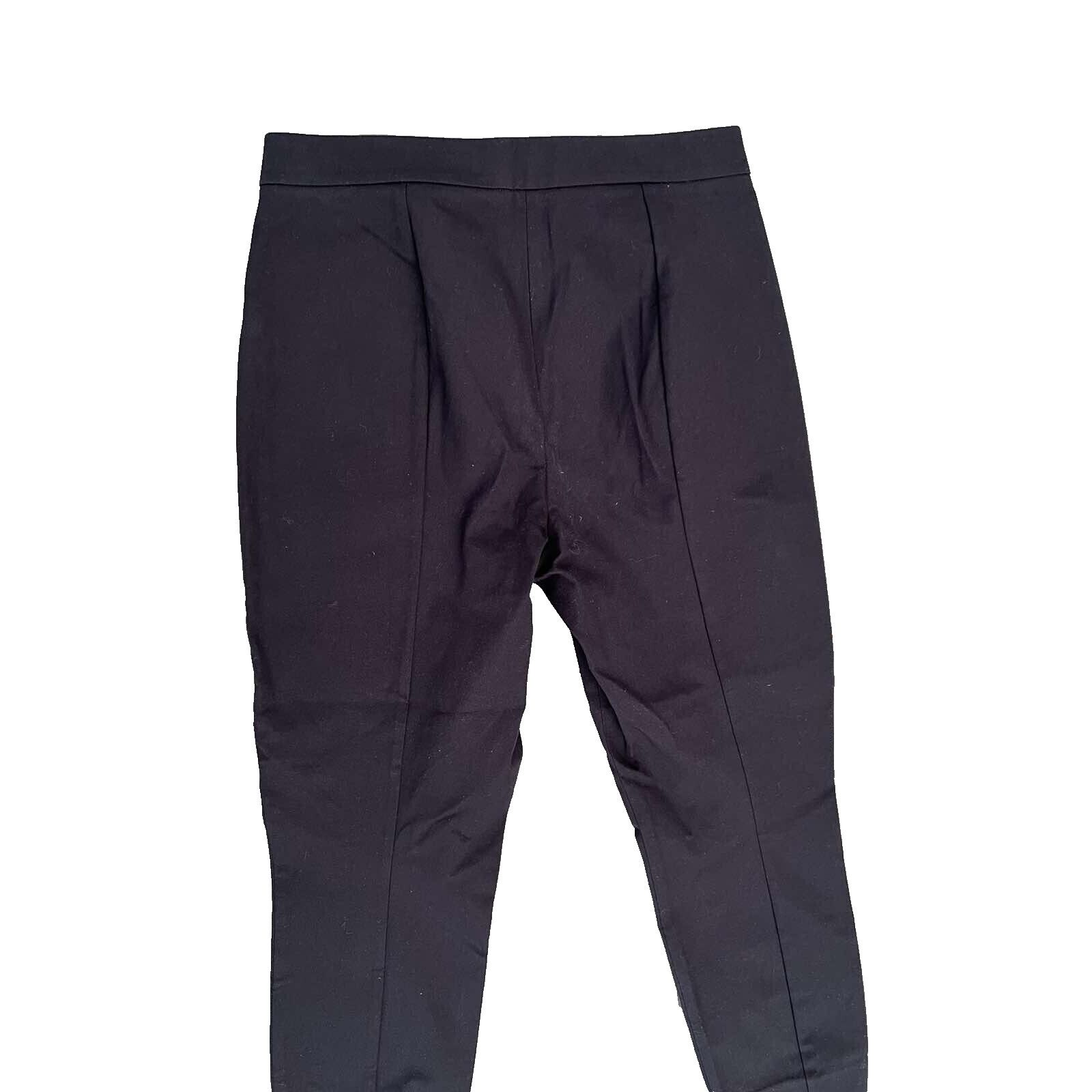 Everlane EVERLANE women's classic Black pants, black, Size 8 A000317 Size 30" / US 8 / IT 44 - 3 Thumbnail