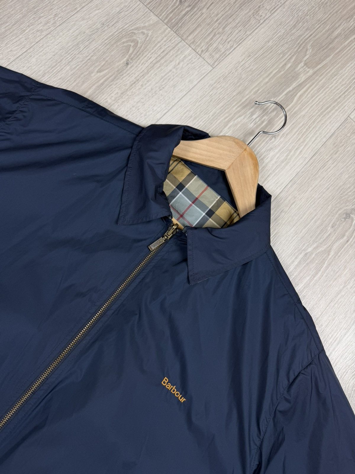 Barbour Barbour Men’s Jacket Reversible Plaid Checkered Windbreaker Size US XL / EU 56 / 4 - 10 Thumbnail