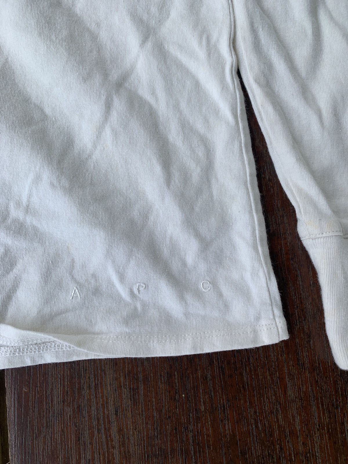 A.P.C. A.P.C longsleeve tee Size US S / EU 44-46 / 1 - 5 Thumbnail