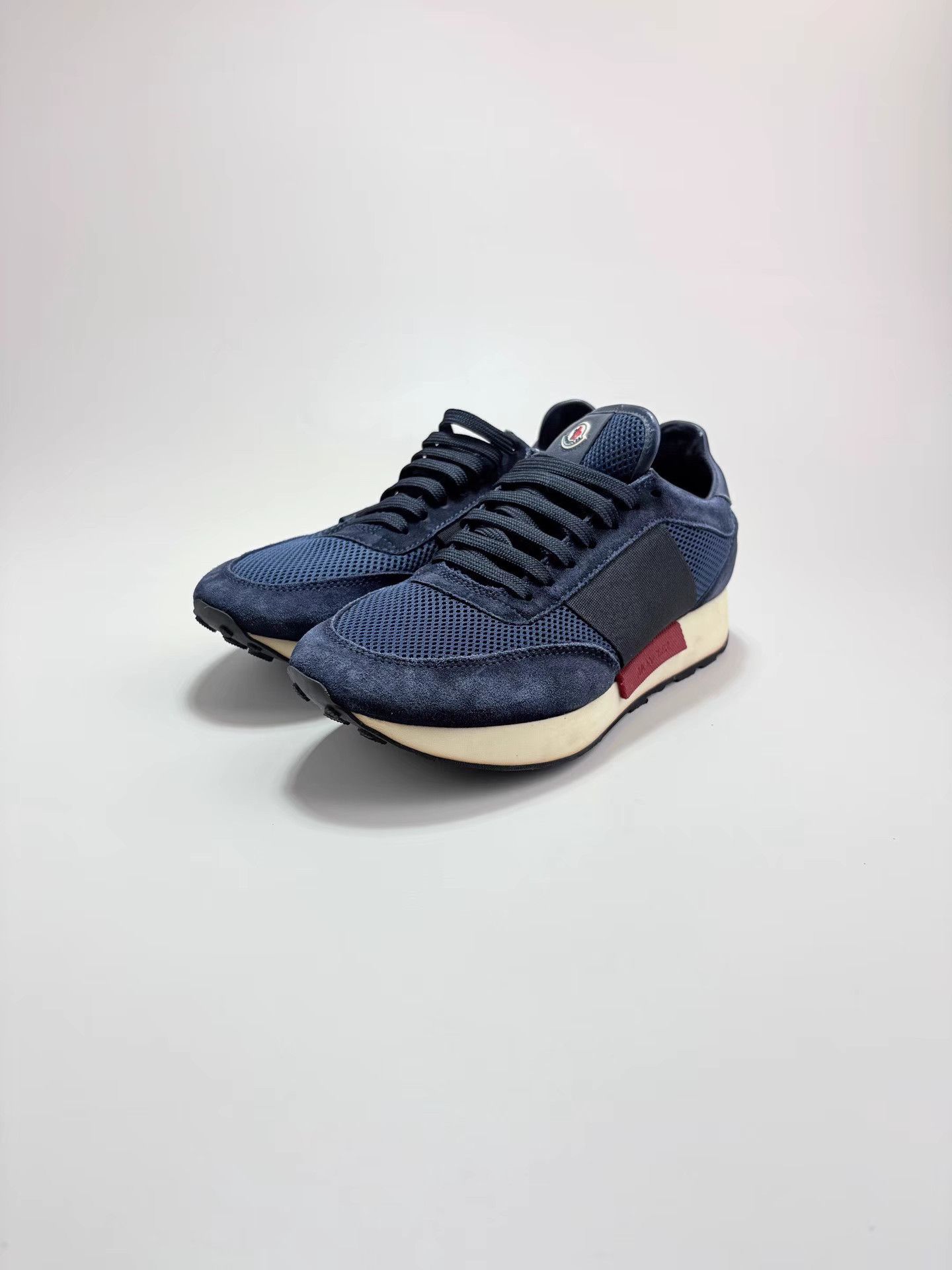 Moncler MONCLER Dark Blue Sneakers K1 Size US 7 / EU 40 - 1 Thumbnail