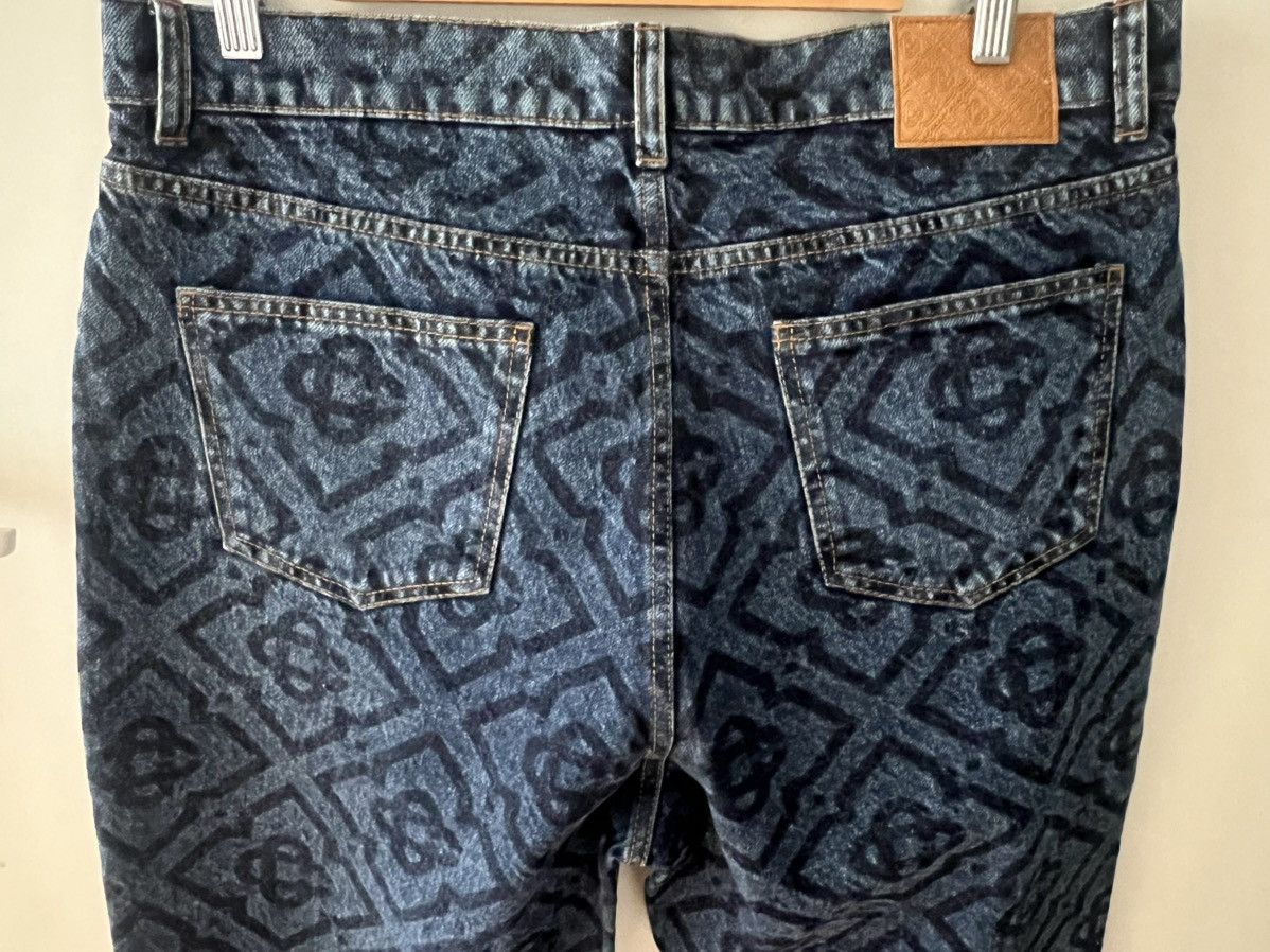 Casablanca Casablanca Laser Monogram Denim Jeans Men Sz W36 Size US 35 - 11 Thumbnail