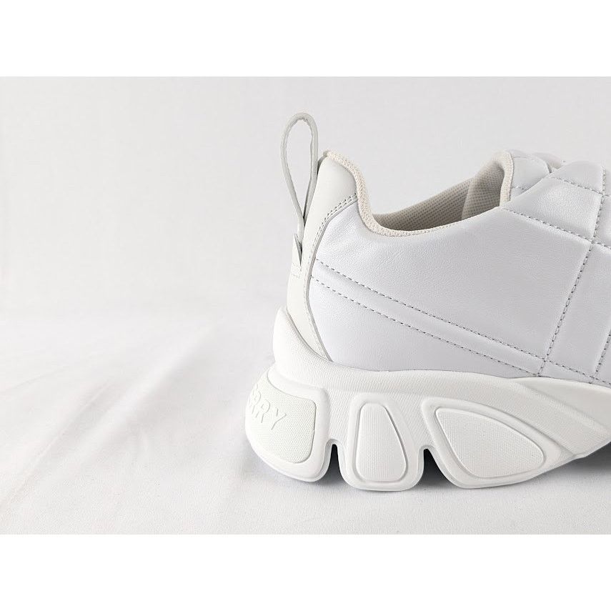 Burberry o1rshd1 Low Top Sneaker on Rubber Sole in Optic White Size US 11 / EU 44 - 3 Thumbnail