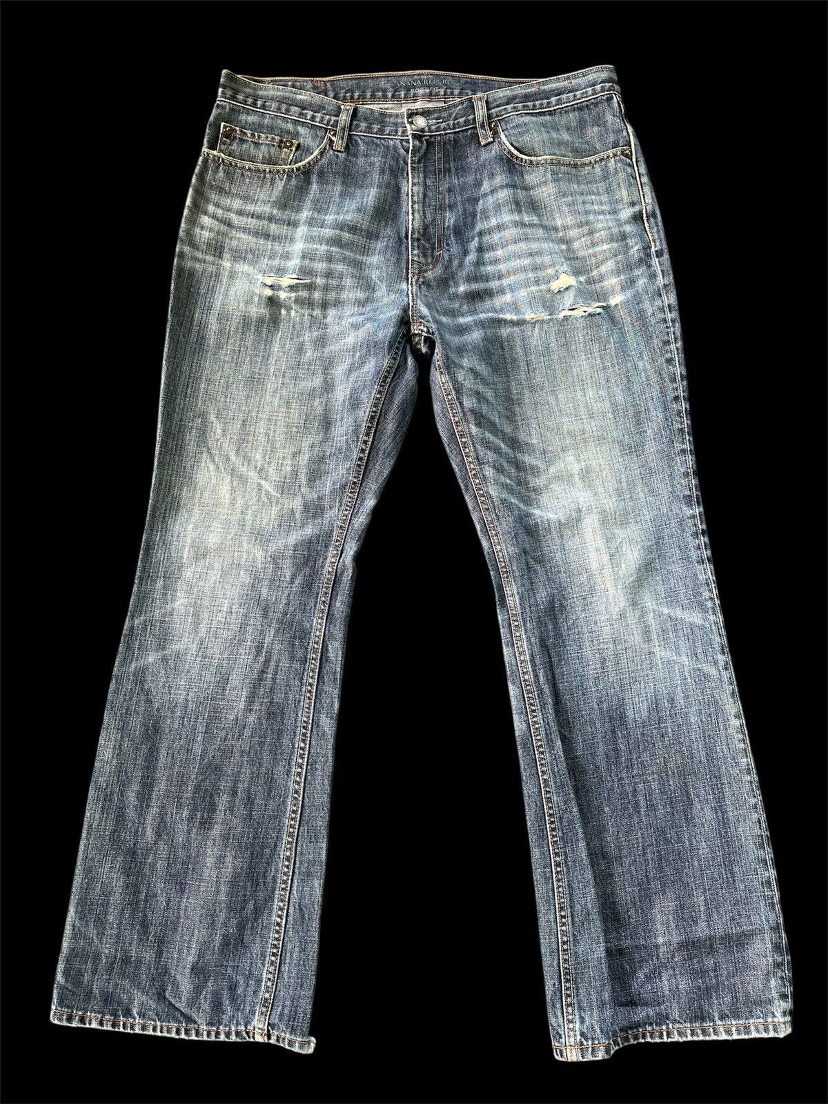 Banana Republic × Vintage Flare Vintage Banana Republic Denim Size US 35 - 1 Thumbnail