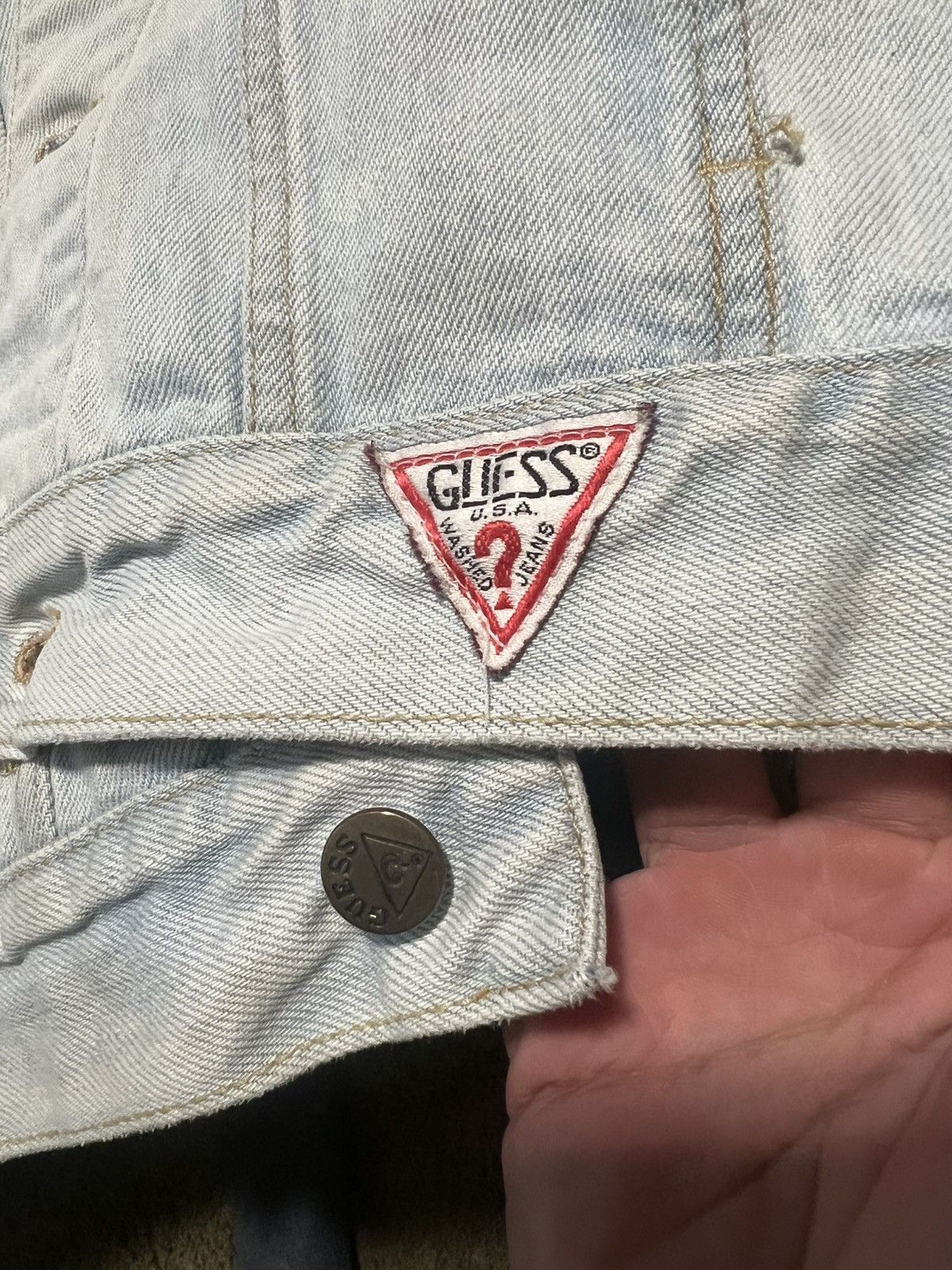 Guess Vintage Guess by Georges Marciano denim jacket Size US M / EU 48-50 / 2 - 5 Thumbnail