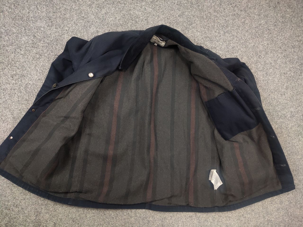 Carhartt Vintage Carhartt michigan Faded Canvas Linen Pocket Jacket Size US L / EU 52-54 / 3 - 15 Thumbnail