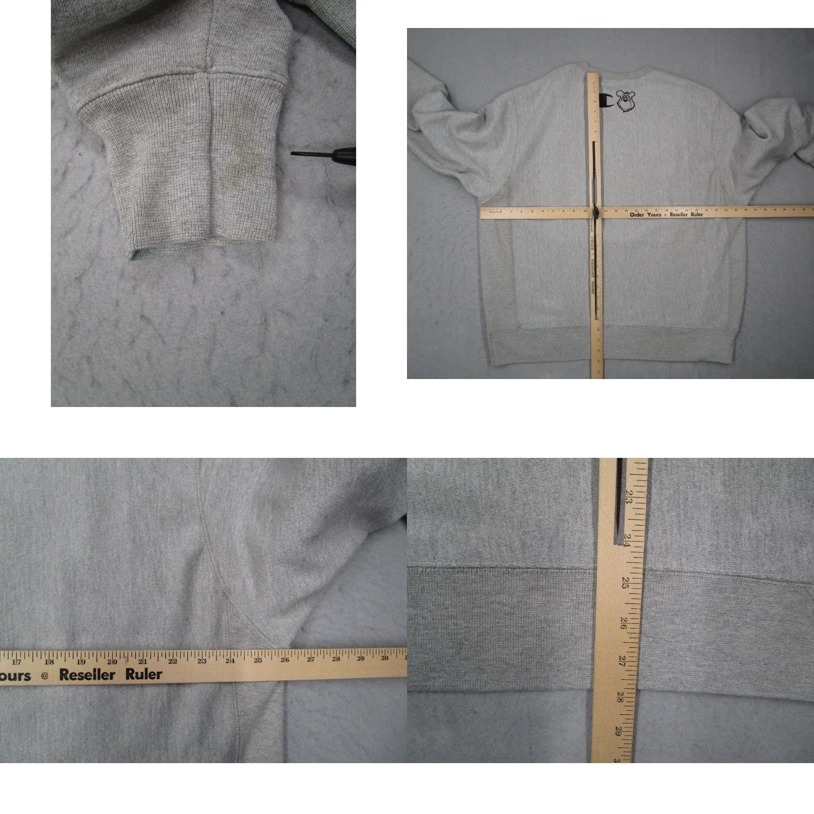Champion Champion King Saladeen Sweatshirt Mens Extra Large Gray Reverse Weave Graphic Fleece Size US XL / EU 56 / 4 - 8 Thumbnail
