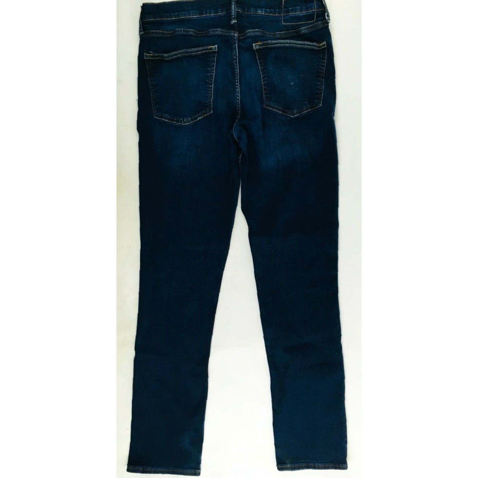Old Navy Old Navy Jeans Women's 32x34 Blue Mid Rise Straight Slim Fit Denim Pants Size 24" / US 00 / IT 34 - 2 Thumbnail