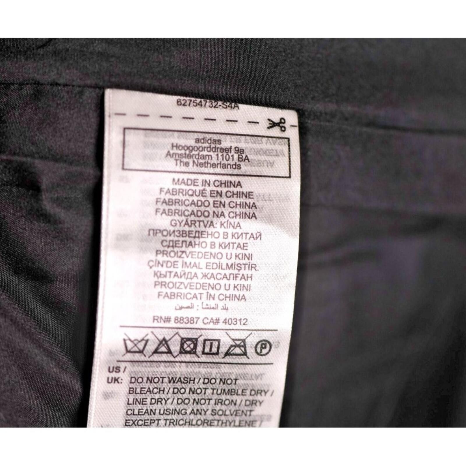 Adidas Adidas Collared Coat Long Originals Black Large | MSRP $275 Size L / US 10 / IT 46 - 10 Thumbnail