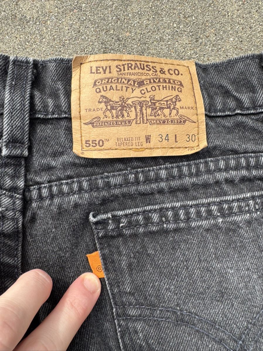 Levi's Vintage Made In Usa Orange Tab Levis 550 Size US 32 / EU 48 - 7 Thumbnail