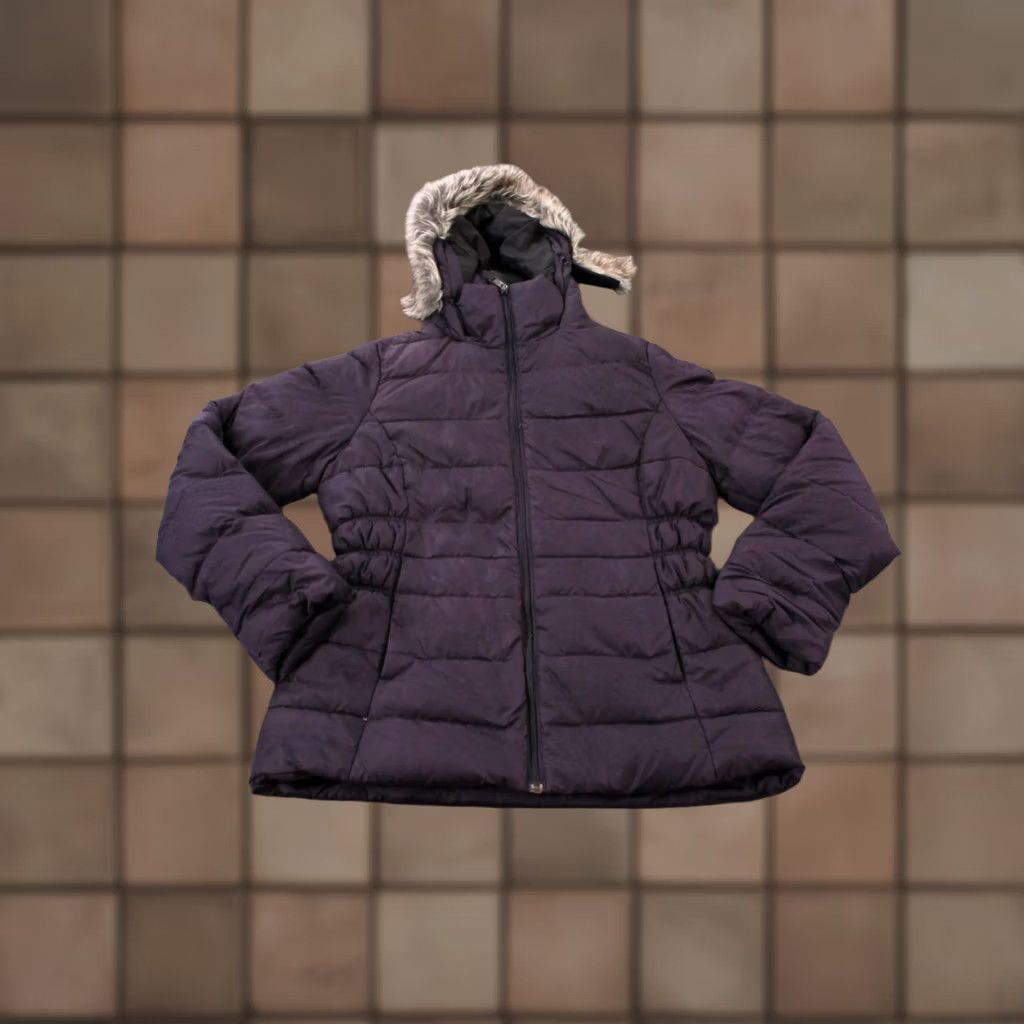The North Face The North Face Jacket Women M Down Quilted Puffer Parka Outdoor Purple 550 Regular Insulated Zipped Pockets Logo Size M / US 6-8 / IT 42-44 - 1 Thumbnail