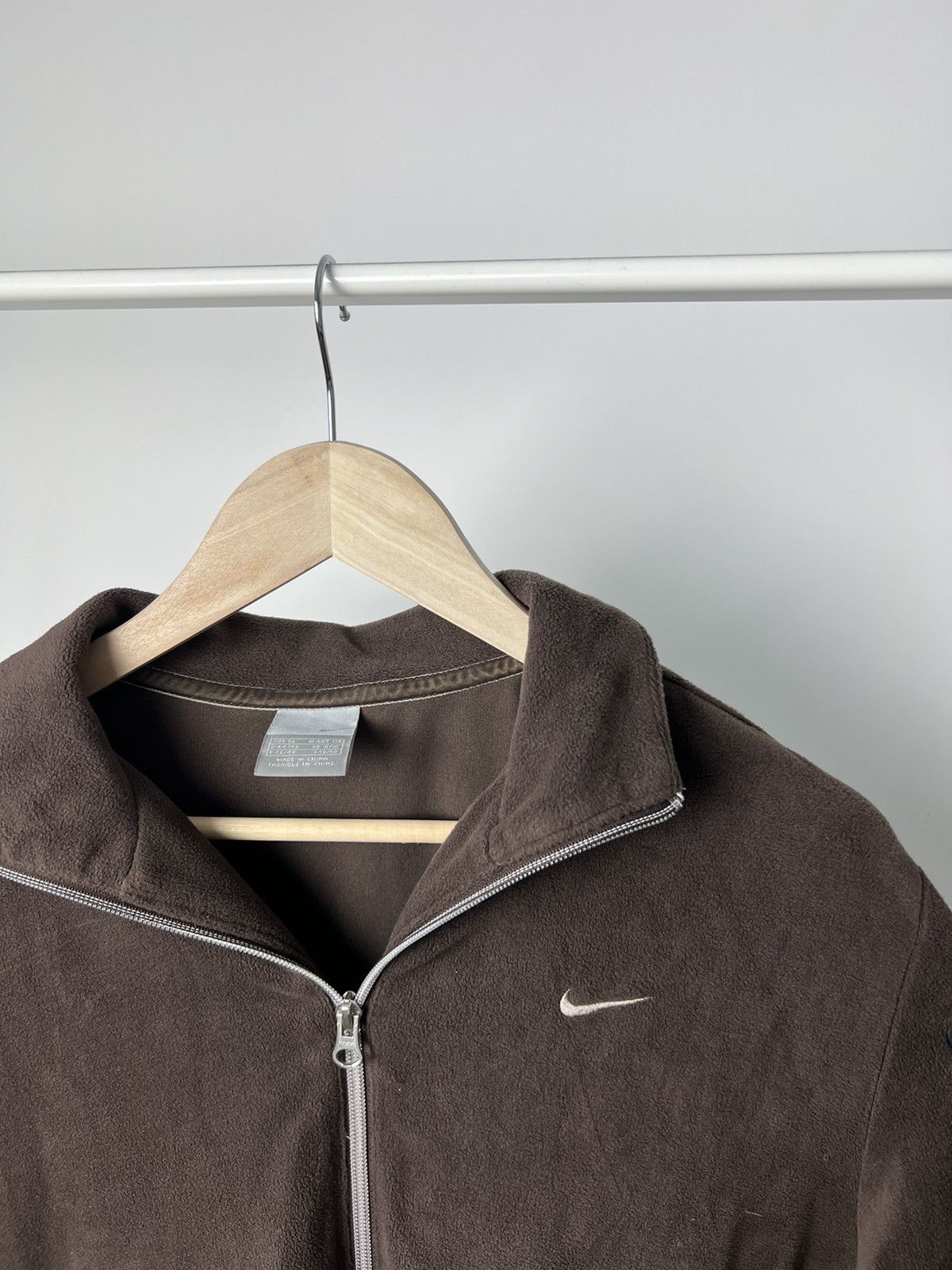Nike Nike Vintage Fleece Brown 🤎 Mini Logo Size XL / US 12-14 / IT 48-50 - 9 Thumbnail