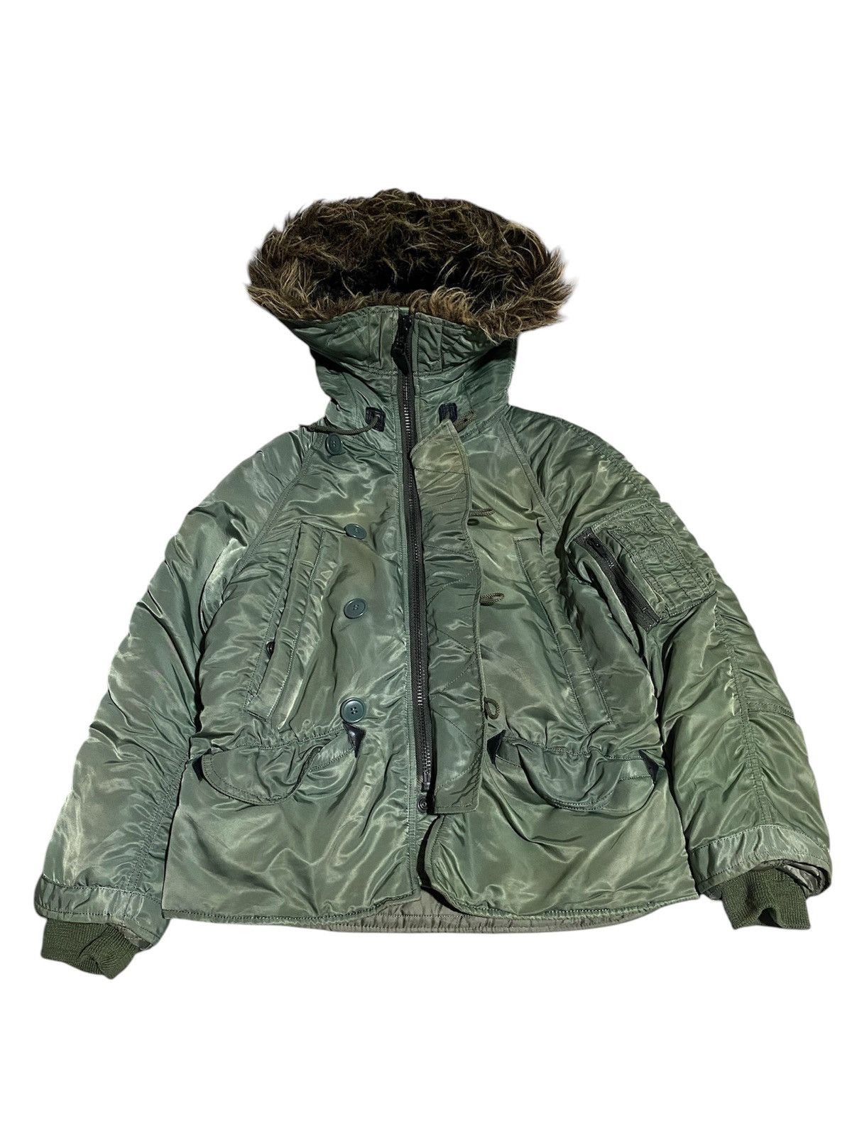 14th Addiction × KMRii goa bono style - rna inc slang n2b fur bomber jacket Size US M / EU 48-50 / 2 - 6 Thumbnail