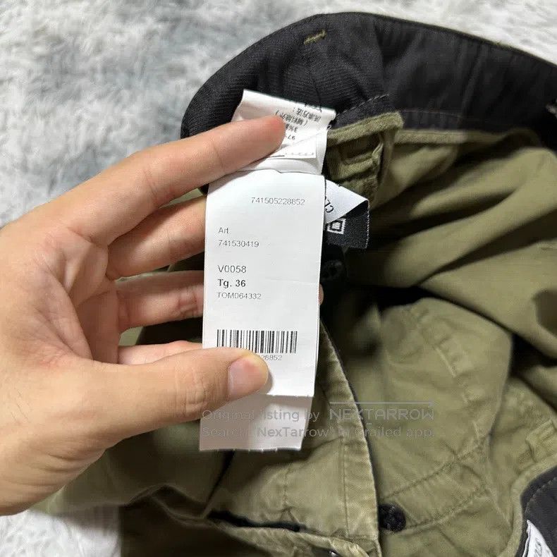 Stone Island Stone Island Four Pocket Work Pants Trousers Military Gree Size US 36 / EU 52 - 8 Thumbnail