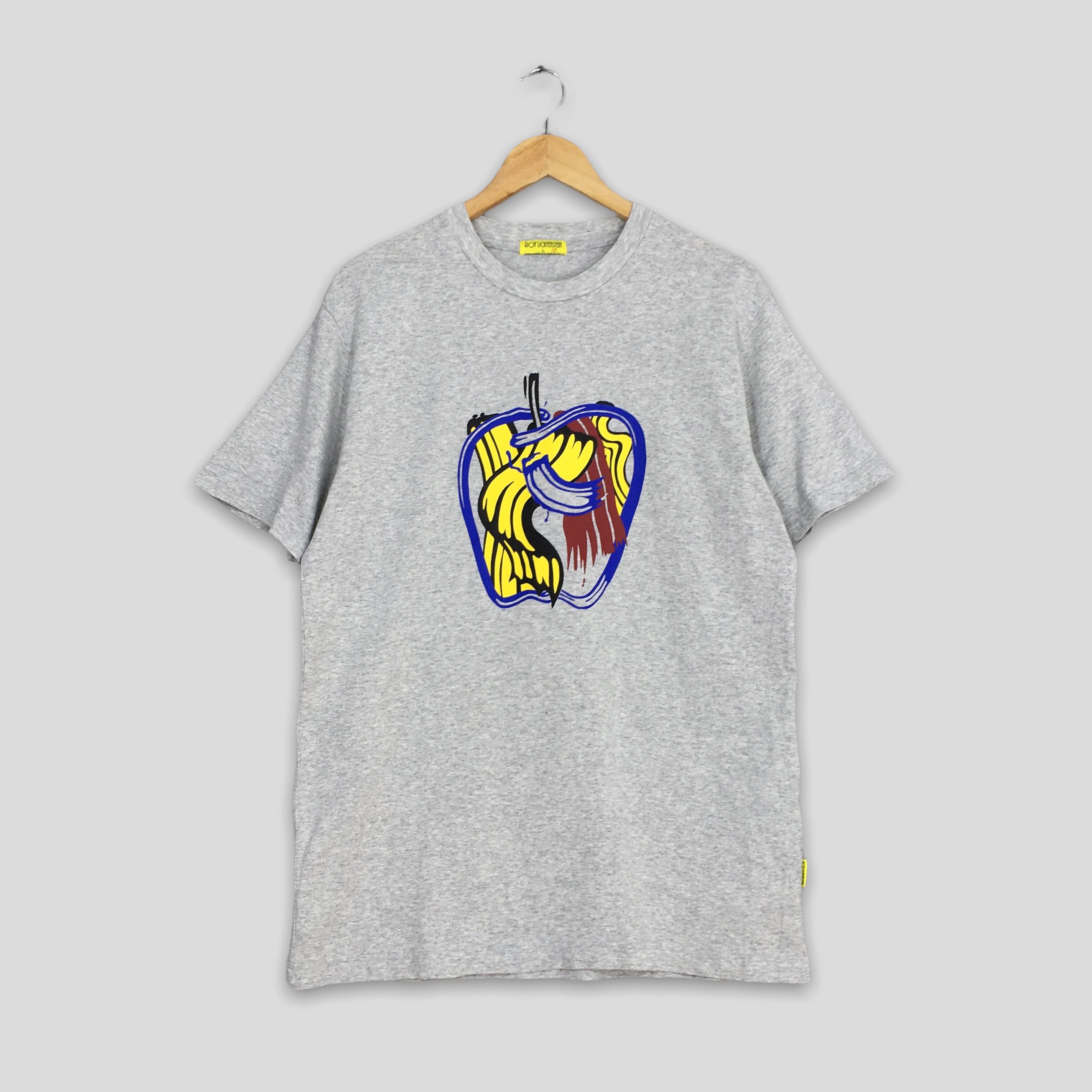 Other Roy Lichtenstein Brushstrokes Apple 1983 Artwork T Shirt Size US L / EU 52-54 / 3 - 1 Thumbnail