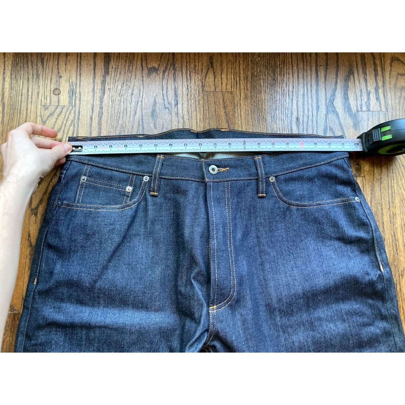 3sixteen 3sixteen Jeans Mens Size 38 Denim Cotton 5-Pocket Tapered Selvedge CT-100x Indigo NWT Size US 38 / EU 54 - 5 Thumbnail