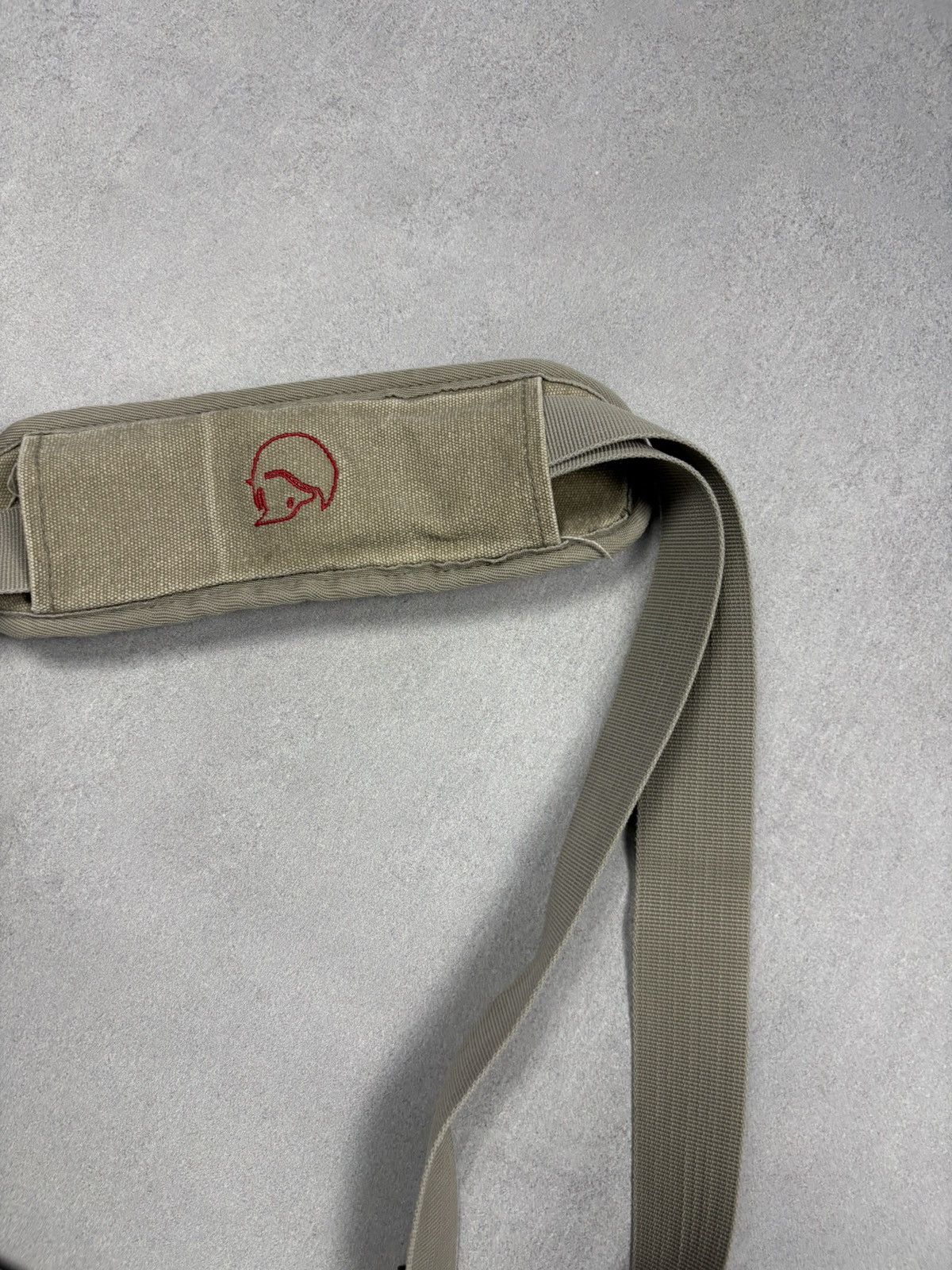 Fjallraven Fjällräven Canvas Shoulder Messenger Bag Beige Vintage Y2K Size ONE SIZE - 3 Thumbnail