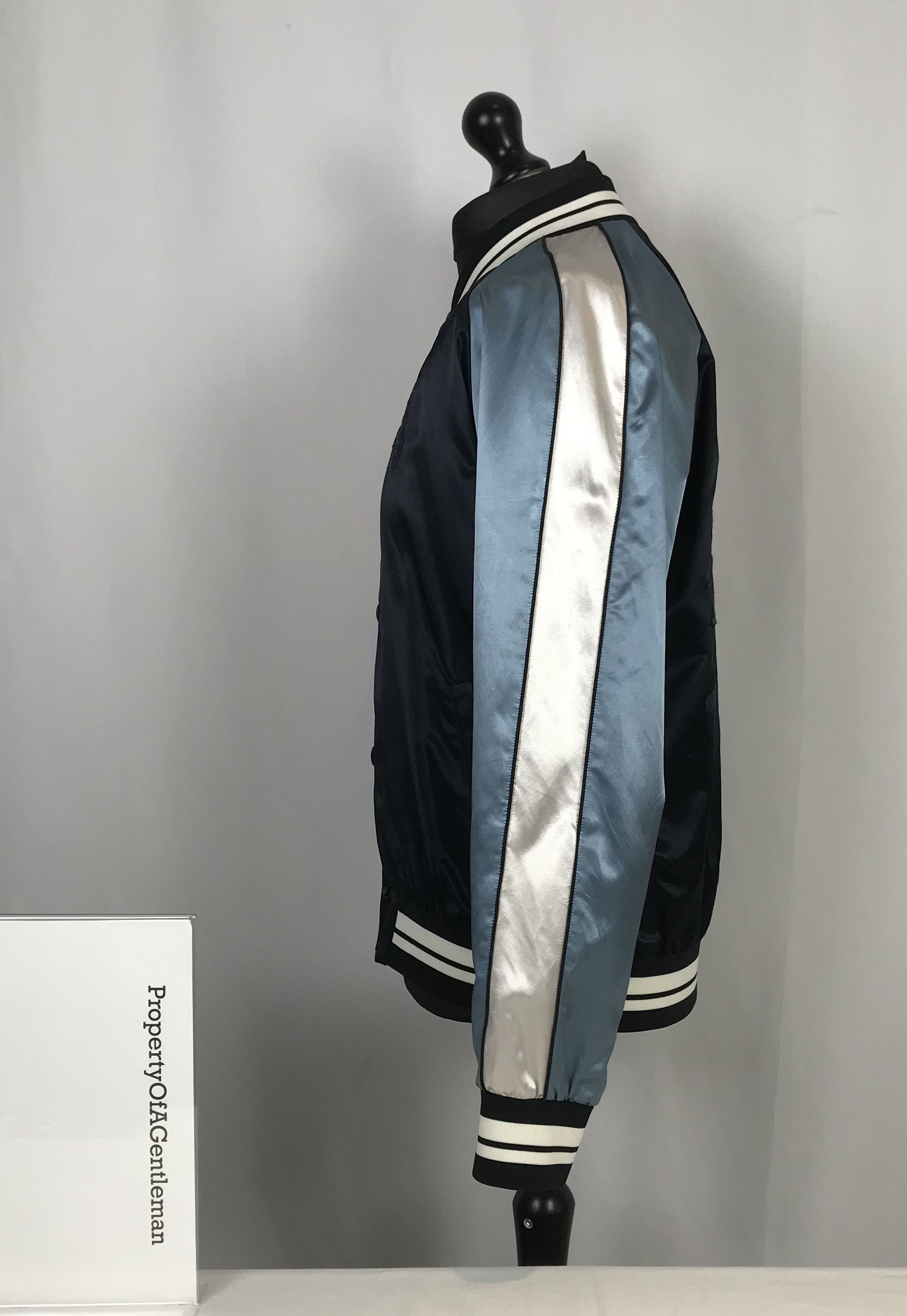 Valentino Valentino Silk Bomber Jacket Size US L / EU 52-54 / 3 - 2 Thumbnail