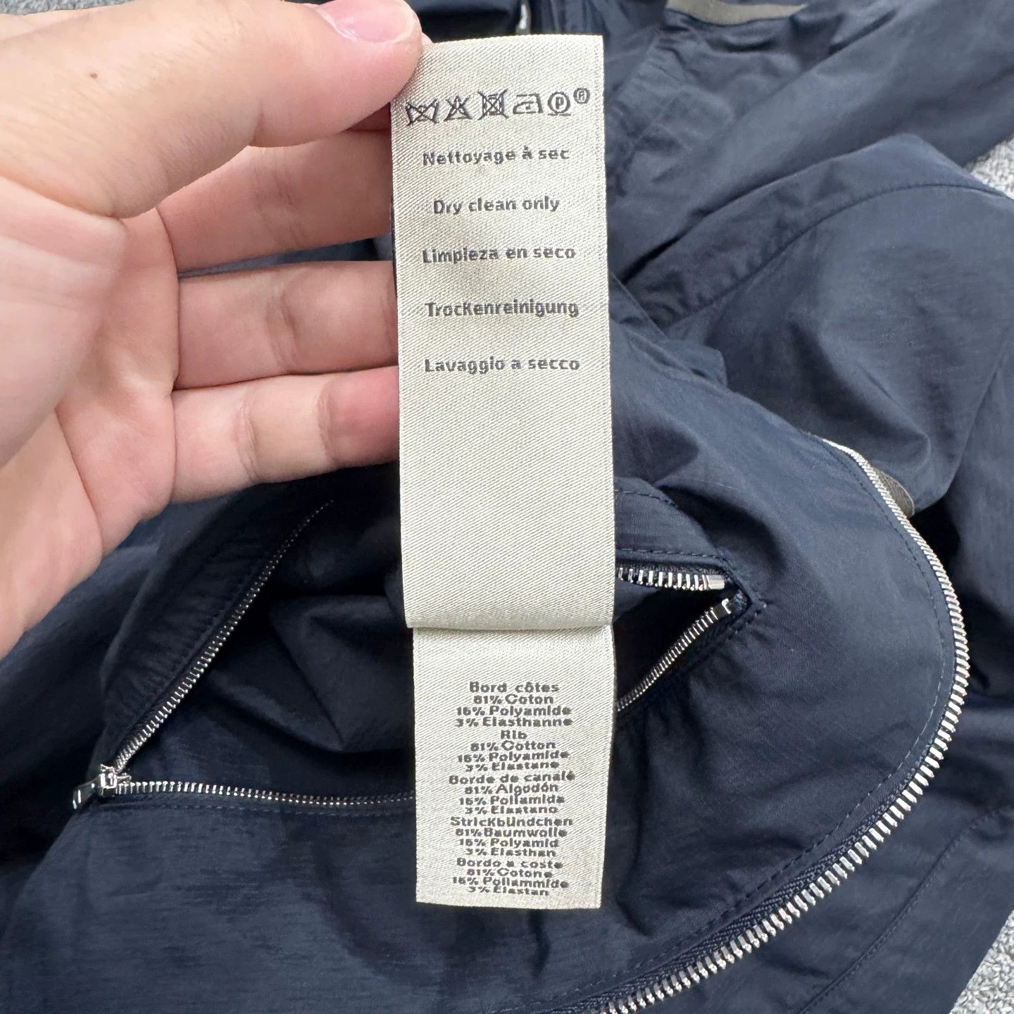 Hermes Hermes Midnight Blue Jacket 56 New Size US XL / EU 56 / 4 - 4 Thumbnail