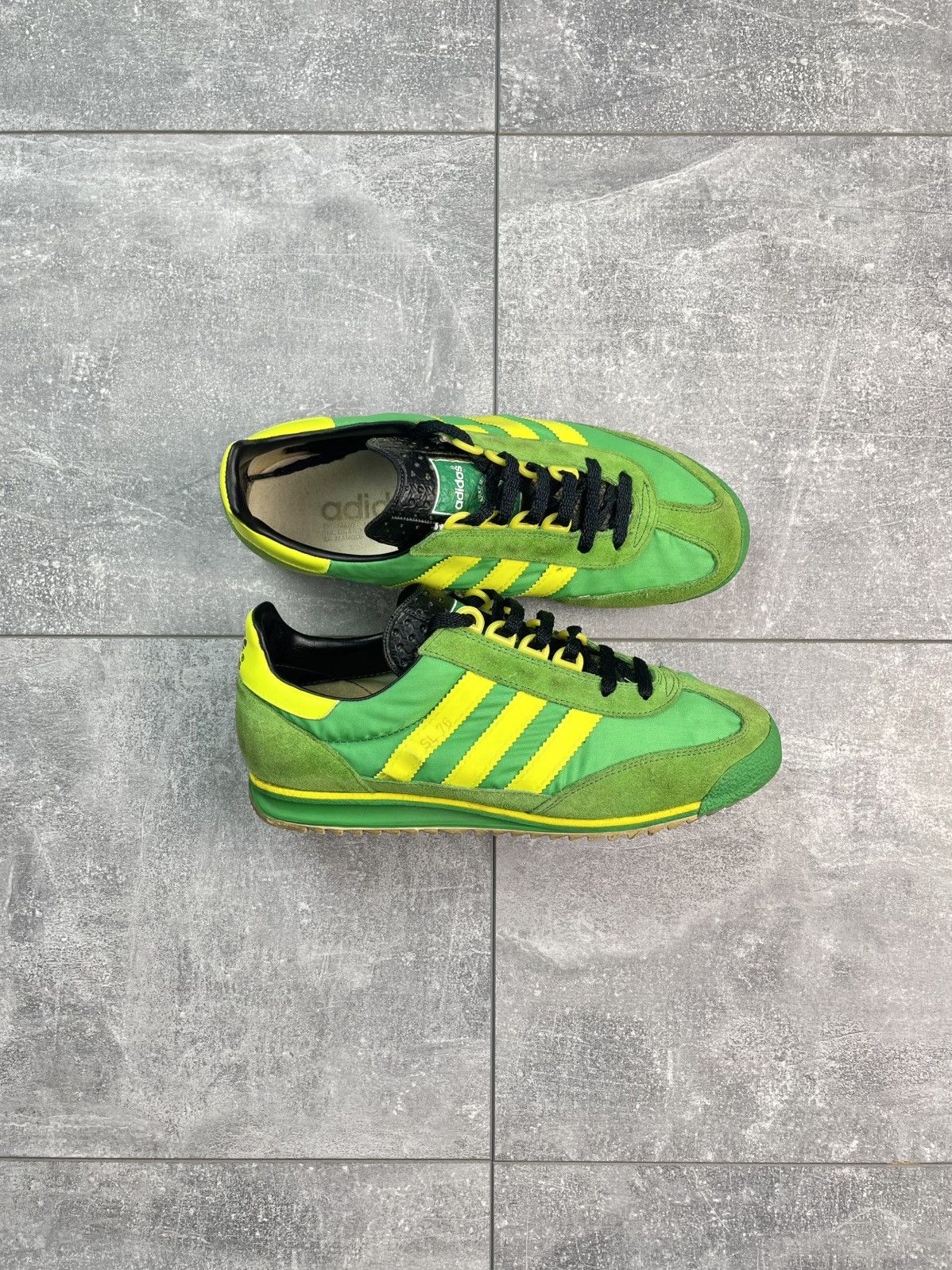 Adidas Adidas SL76 Vintage 1992 Running Trainers Sneakers Size US 7 / EU 40 - 1 Thumbnail