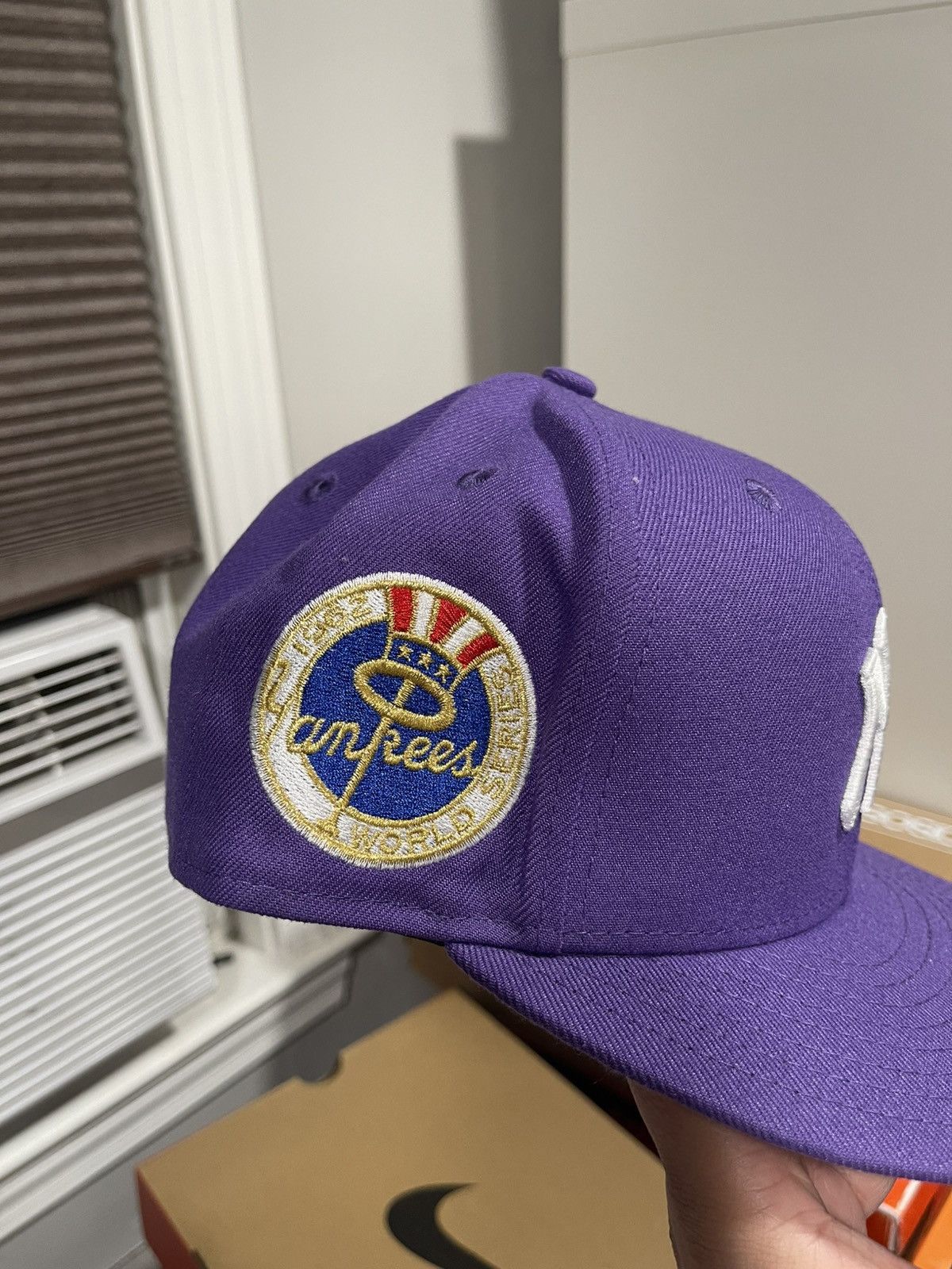 New Era New Era New York Yankees Fitted Size 7 1/8 Size ONE SIZE - 2 Thumbnail