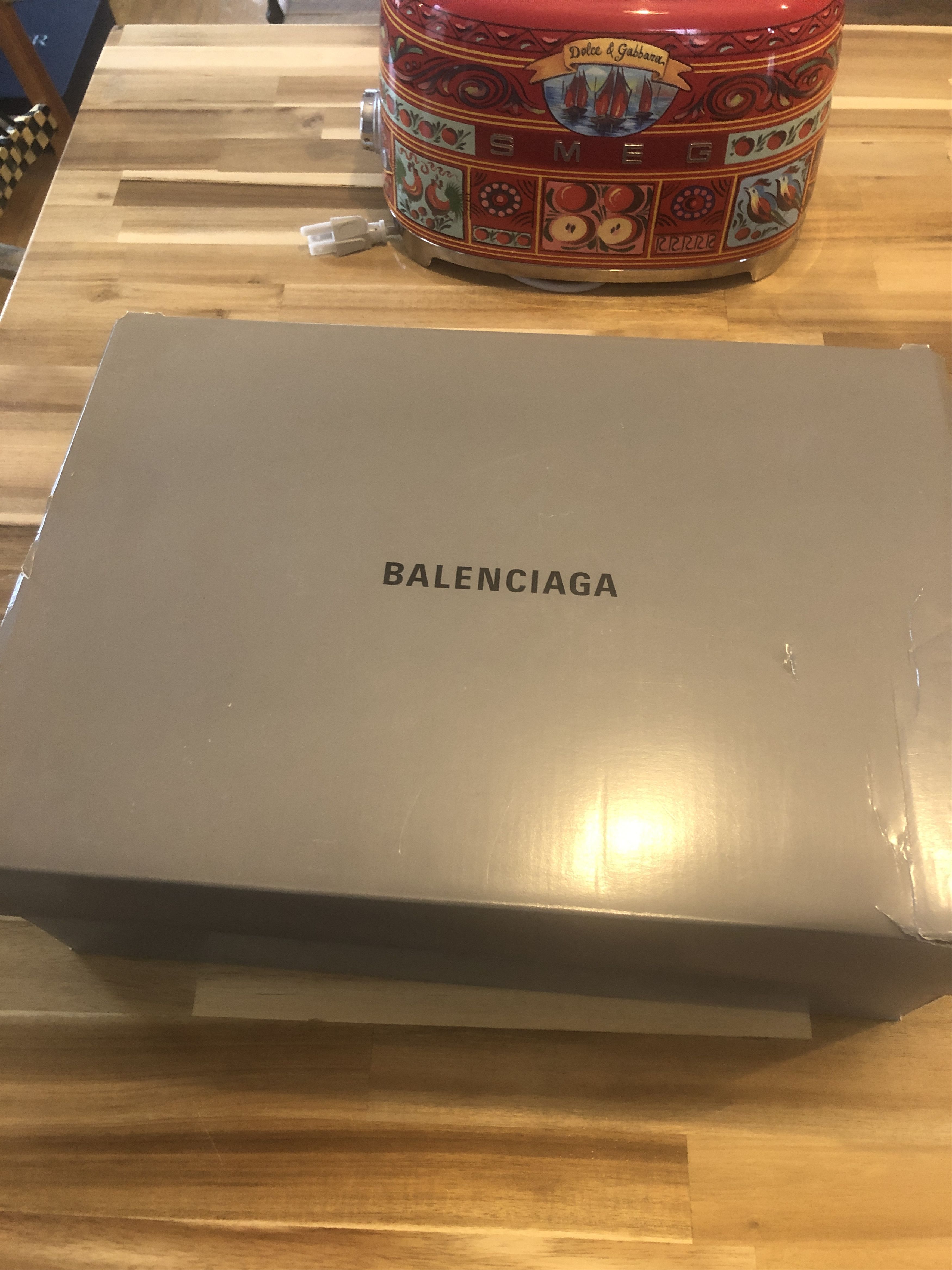 Balenciaga NEW NWT Balenciaga Sneakers TRIPLE S Dark Grey Size US 12 / EU 45 - 14 Thumbnail