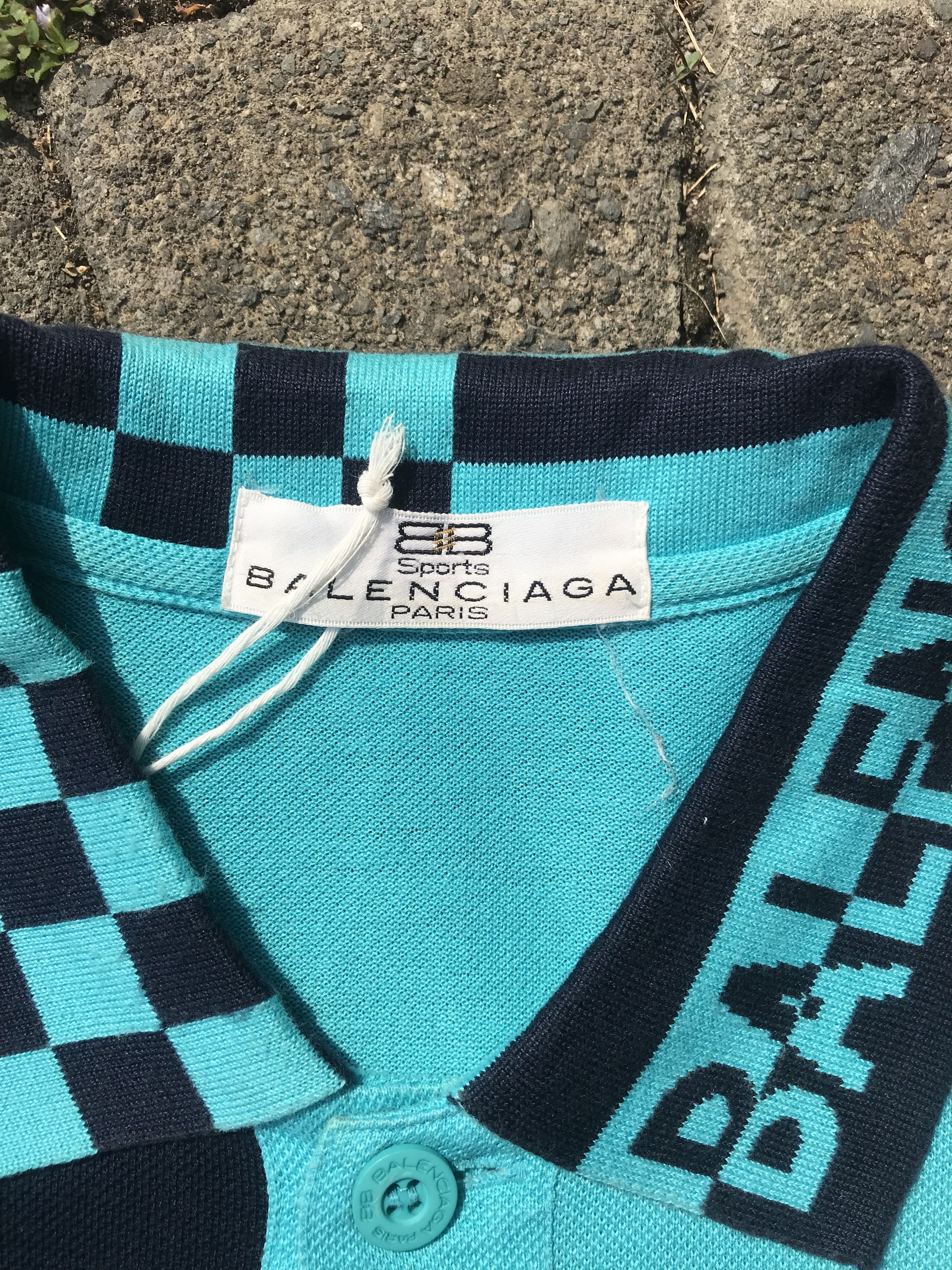 Balenciaga Vintage Balenciaga sports polo shirt Size US M / EU 48-50 / 2 - 4 Thumbnail