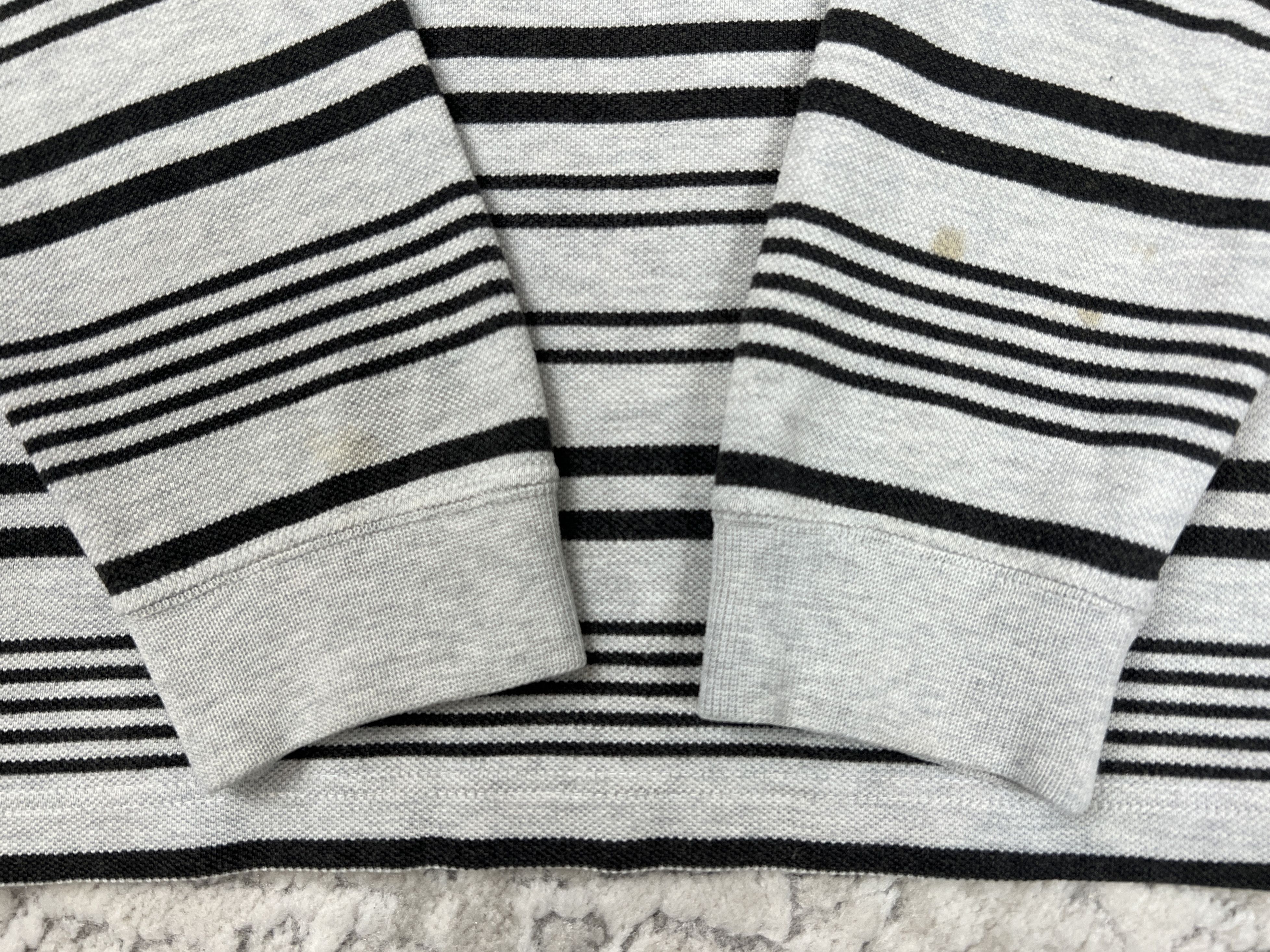 Lacoste Lacoste Striped Long Sleeve Polo Shirt Devanlay Era S Size US S / EU 44-46 / 1 - 8 Thumbnail