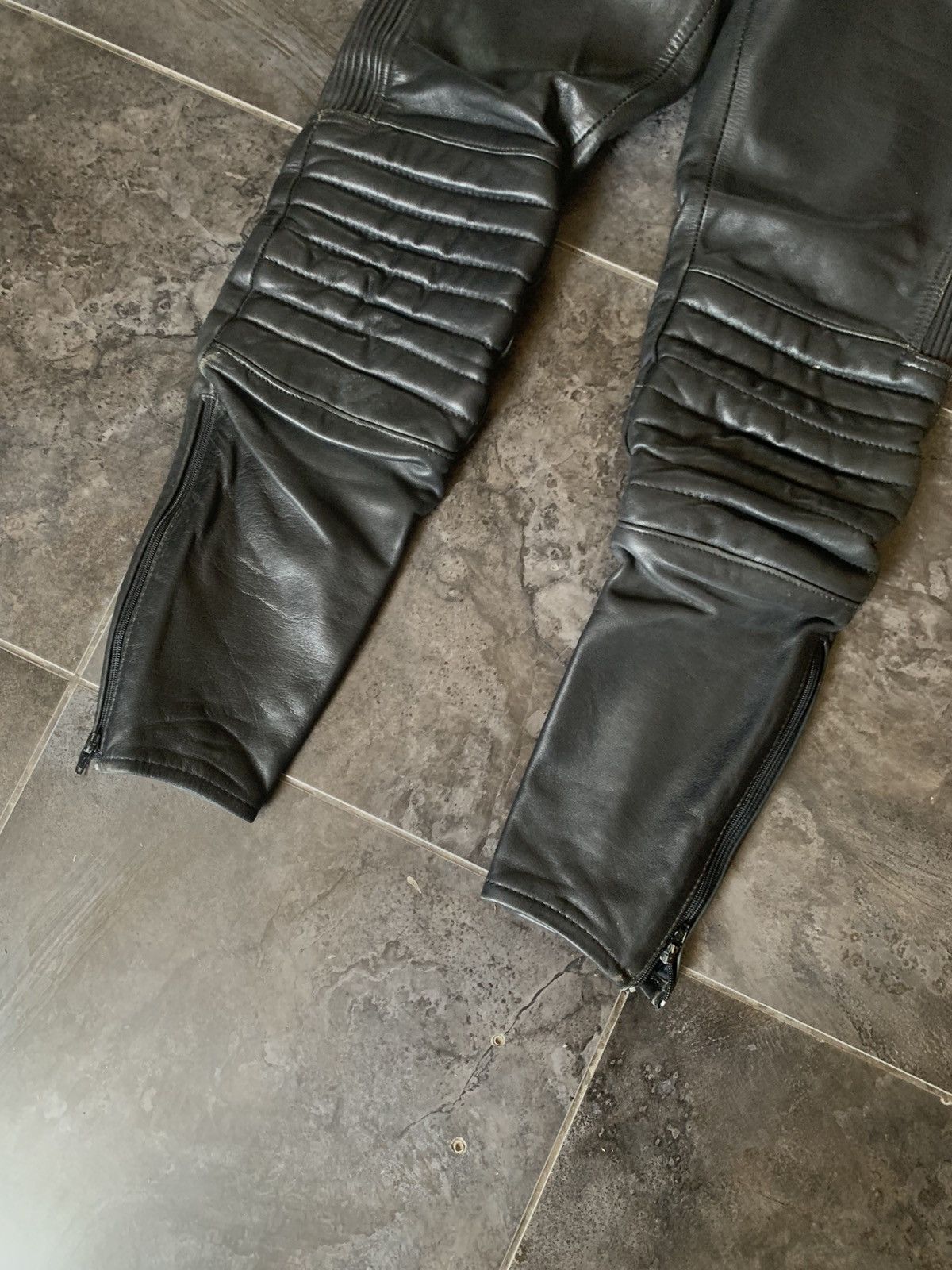 Genuine Leather Vintage Racing Leather Moto Pants Size US M / EU 48-50 / 2 - 3 Thumbnail
