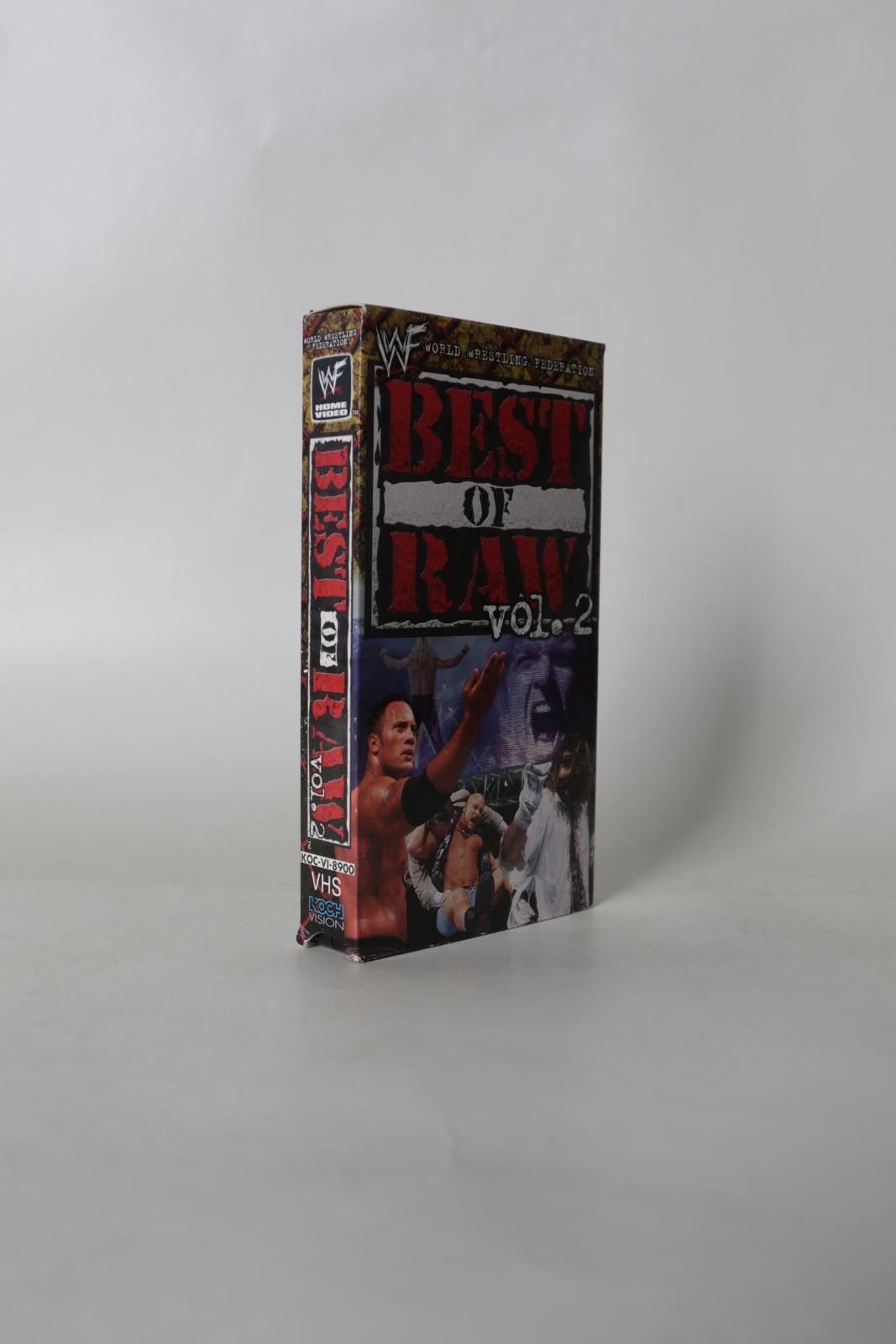 WWF 01' WWF Best of RAW Vol.2 VHS Tape Size ONE SIZE - 1 Thumbnail
